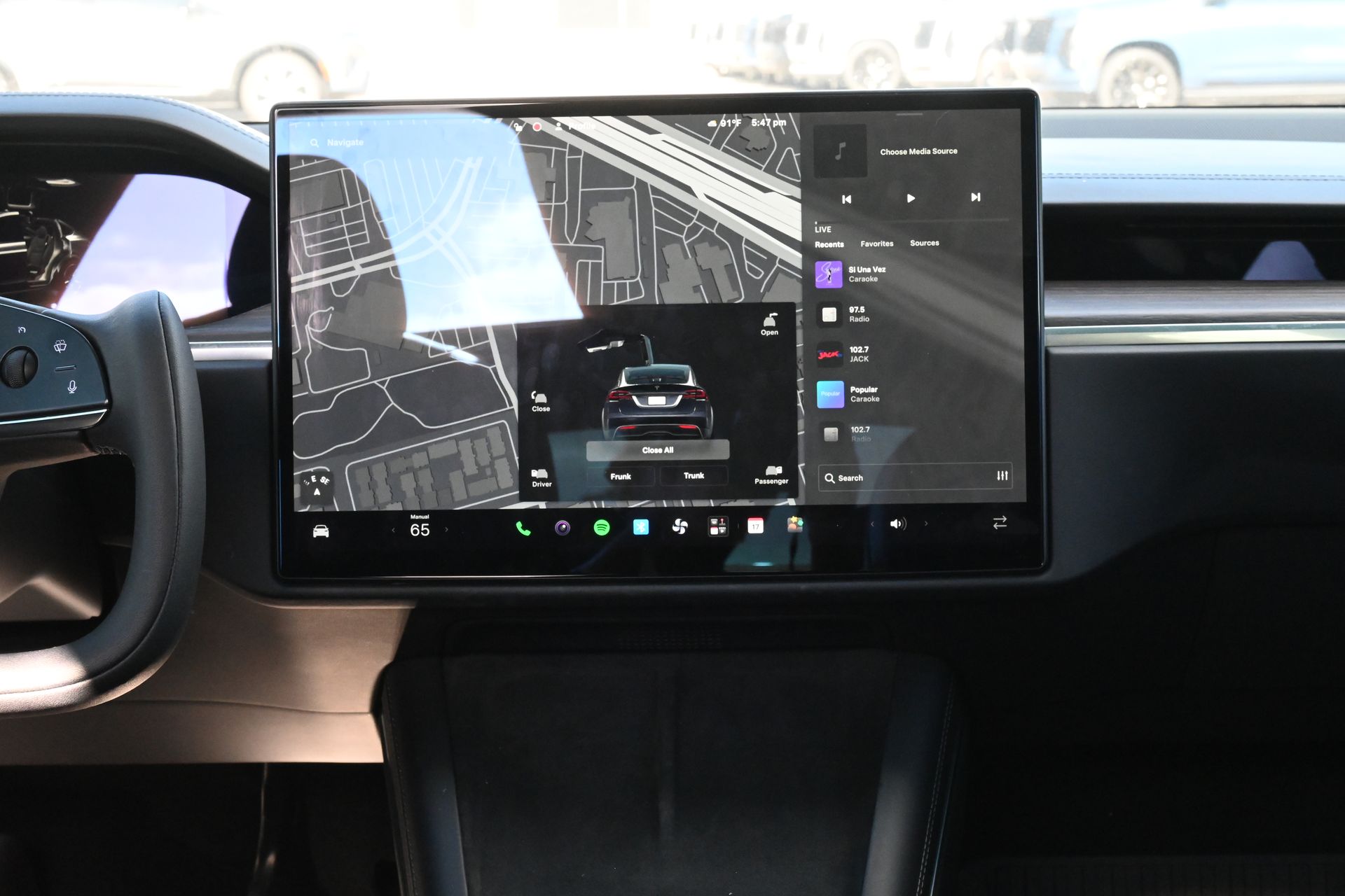 2023 Tesla Model X Standard Range Gray at DeMontrond Automotive Group