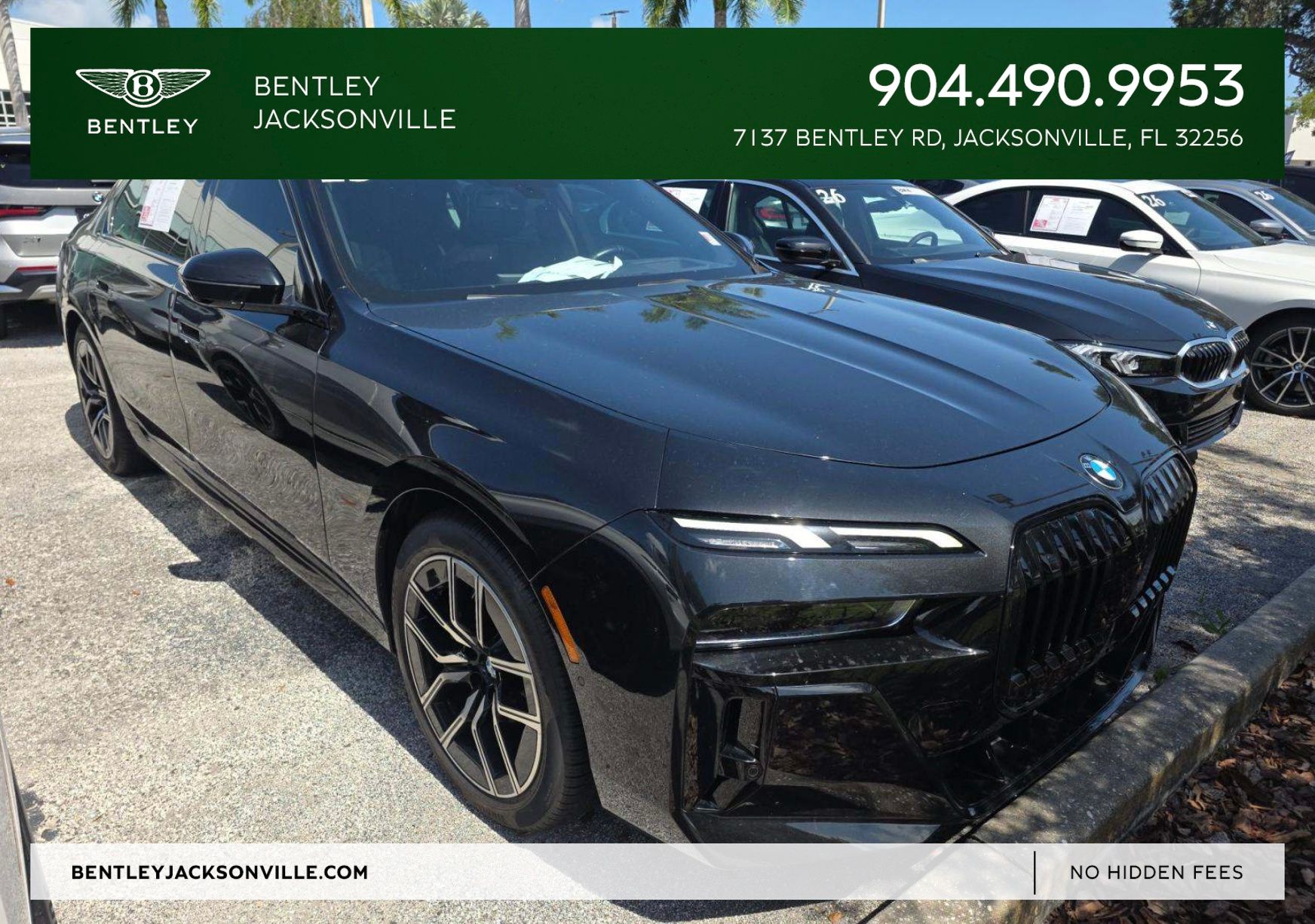 Black Sapphire Metallic 2023 BMW 7 Series Sedan Rear-Wheel Drive 8-Speed Automatic