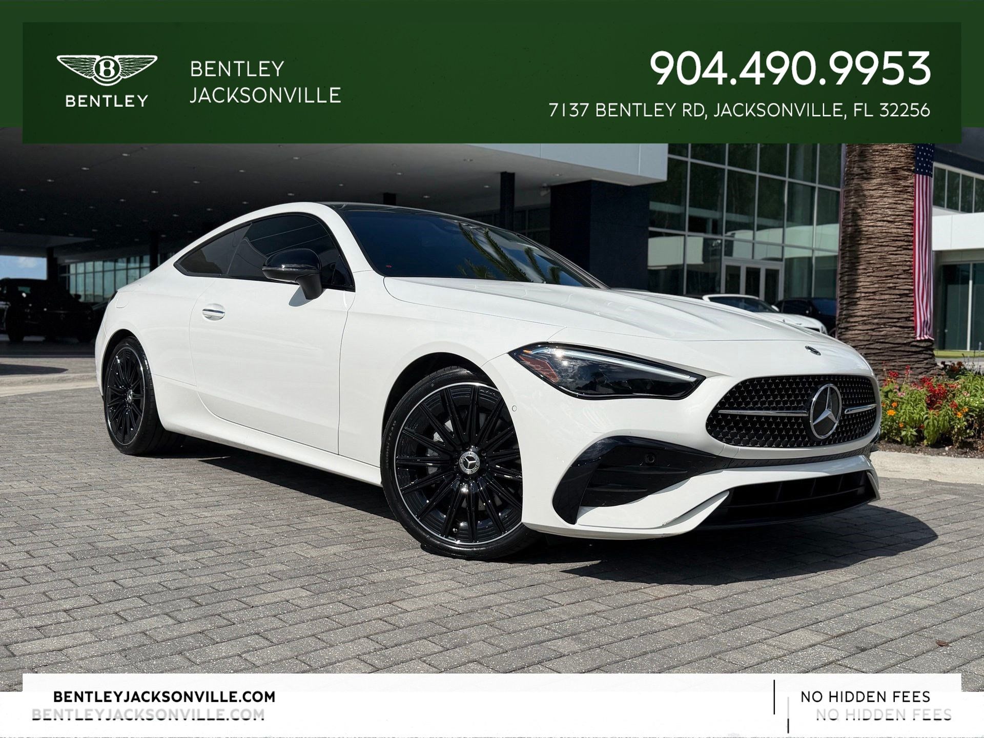 Polar White 2024 Mercedes-Benz CLE Coupe All-Wheel Drive 9-Speed Automatic