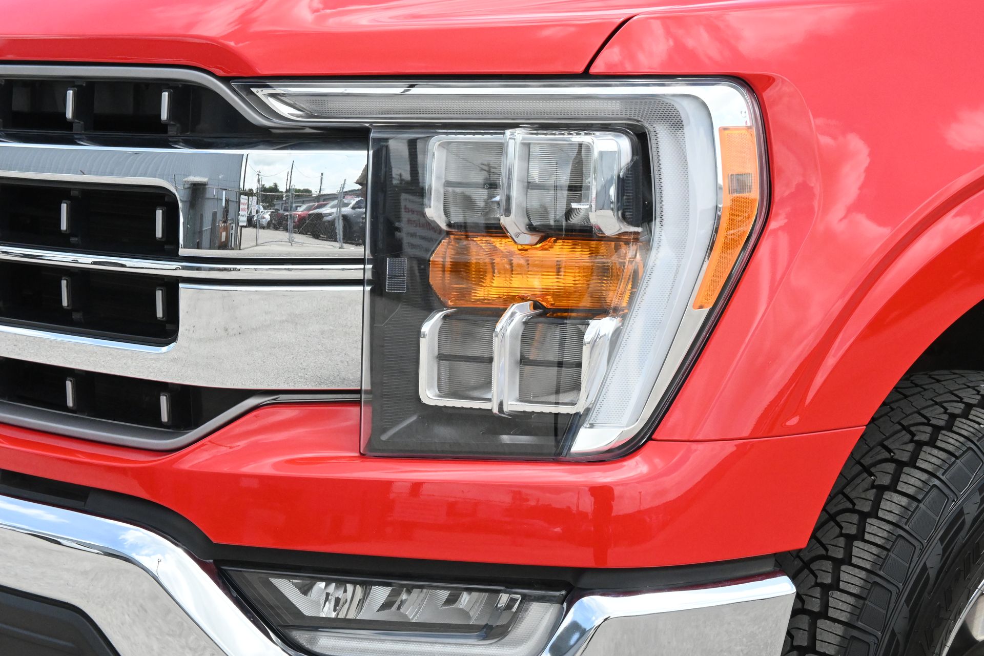 2023 Ford F-150 Lariat Red at EAG Ford Navasota