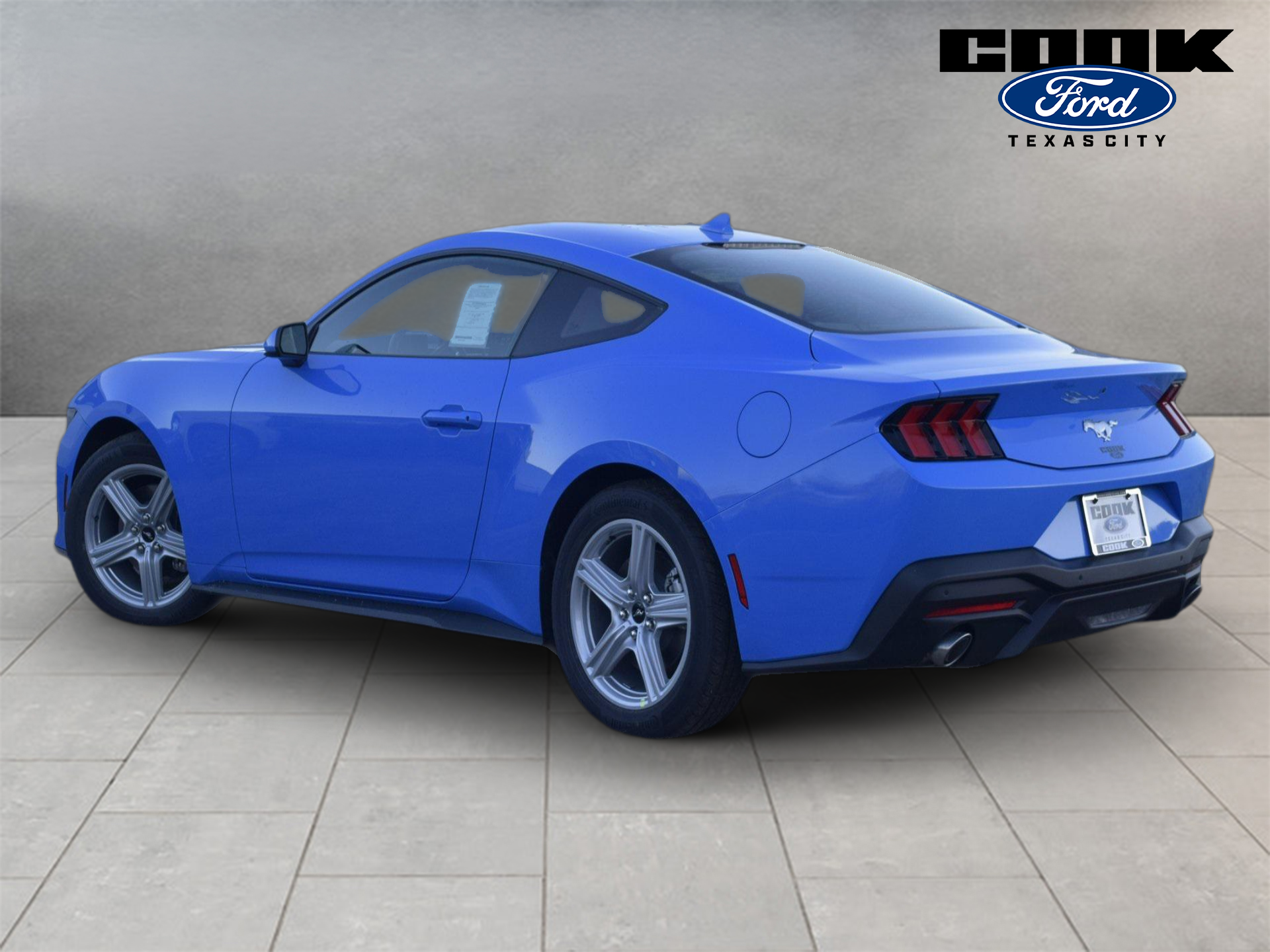 2026 Ford Mustang EcoBoost Blue at Cook Ford