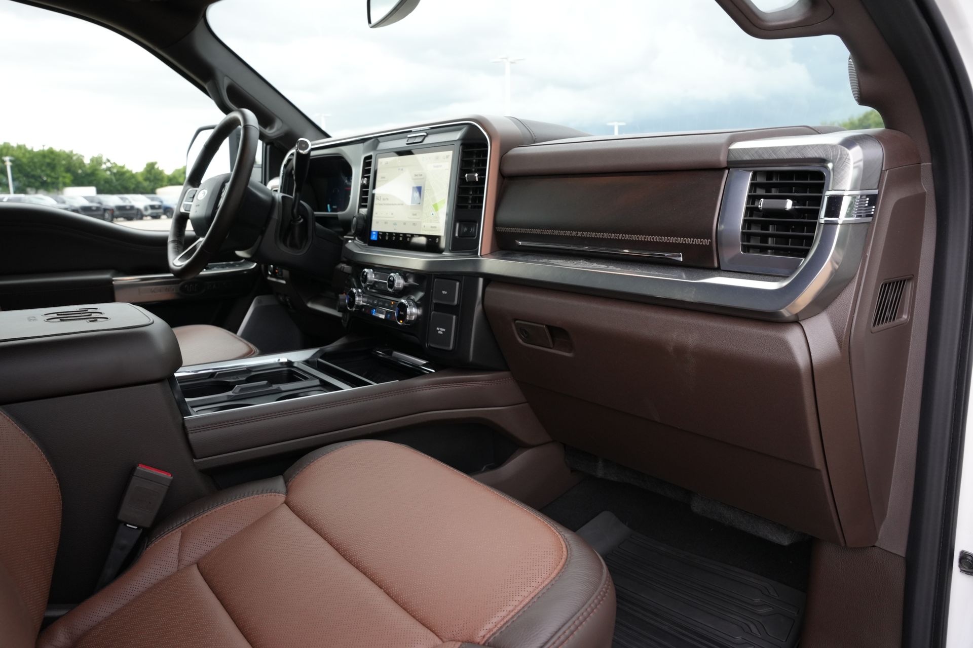 2025 Ford F-350SD King Ranch White at Traditions Chevrolet