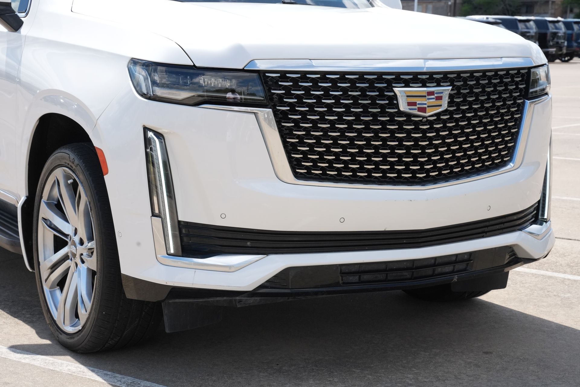 2021 Cadillac Escalade ESV Premium White at DeMontrond Automotive Group
