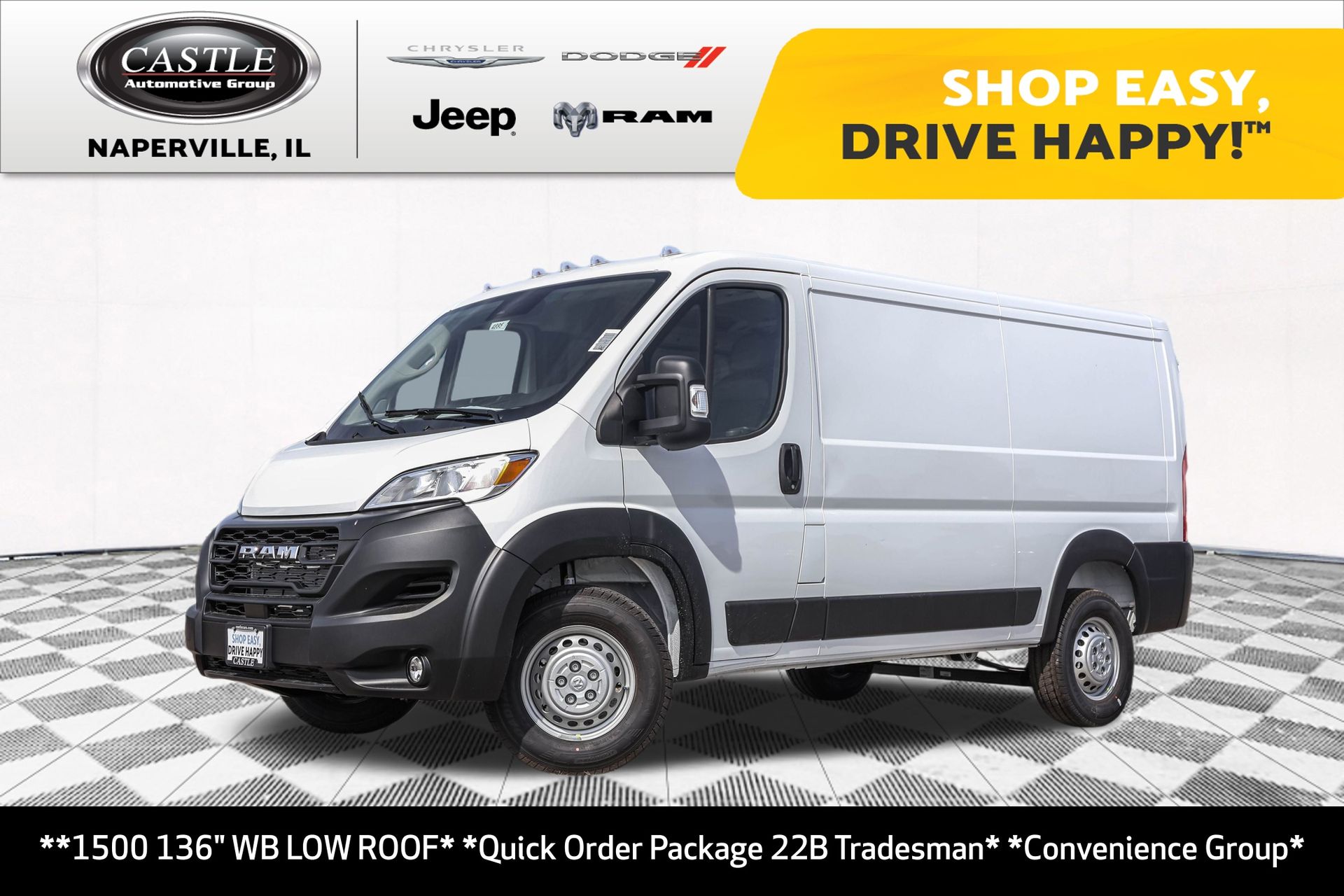 2026 RAM ProMaster 1500 Low Roof