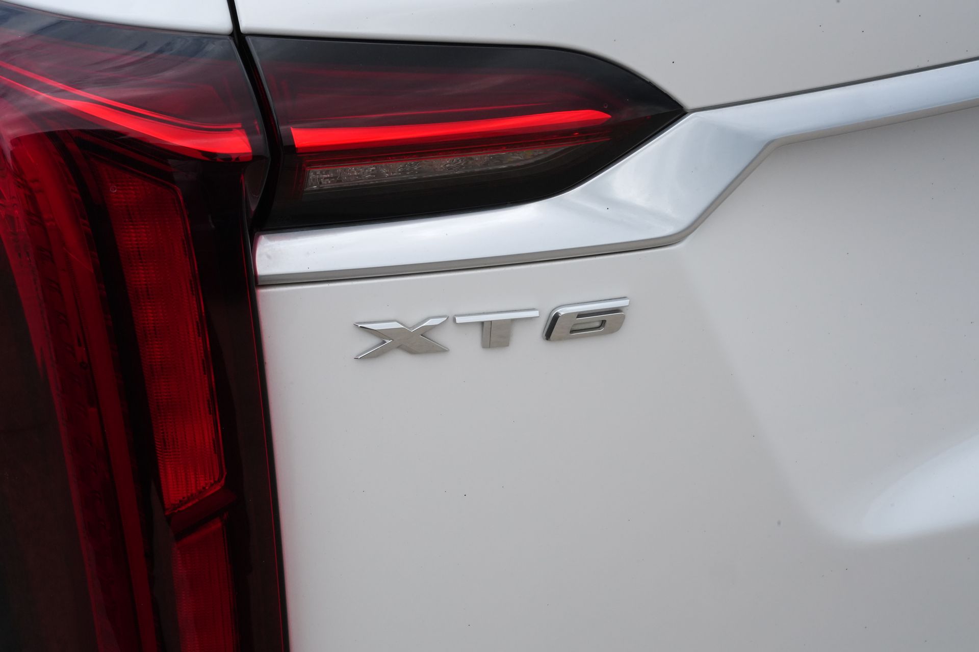 2020 Cadillac XT6 Premium Luxury White at DeMontrond Gulf Freeway