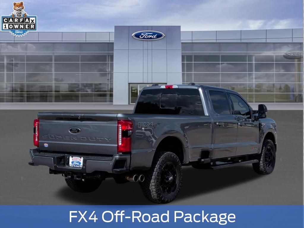 2024 Ford F-350SD Lariat Gray at Central Houston Nissan