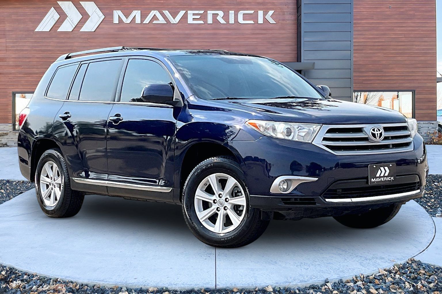 Nautical Blue Metallic 2013 Toyota Highlander SUV / Crossover All-Wheel Drive Automatic