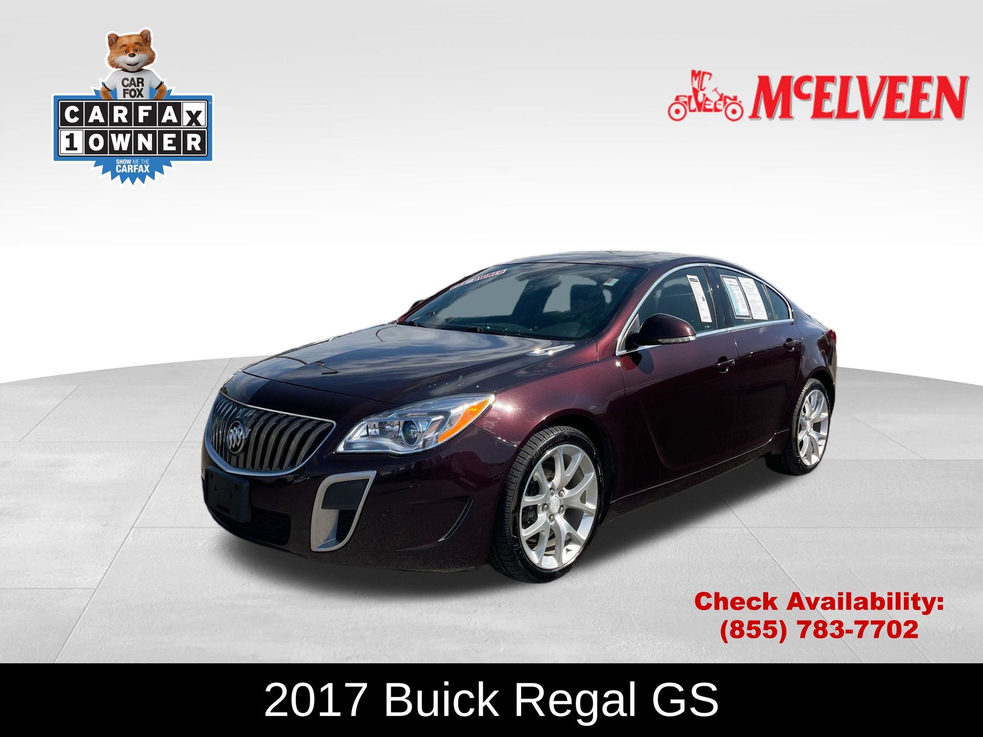 Black Cherry Metallic 2017 Buick Regal GS Sedan FWD Sedan Front-Wheel Drive 6-Speed Automatic