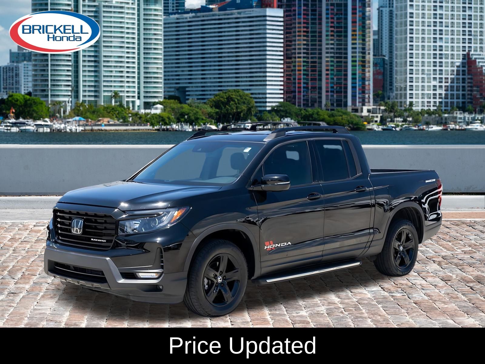 Crystal Black Pearl 2023 Honda Ridgeline Pickup Truck All-Wheel Drive 9-Speed Automatic