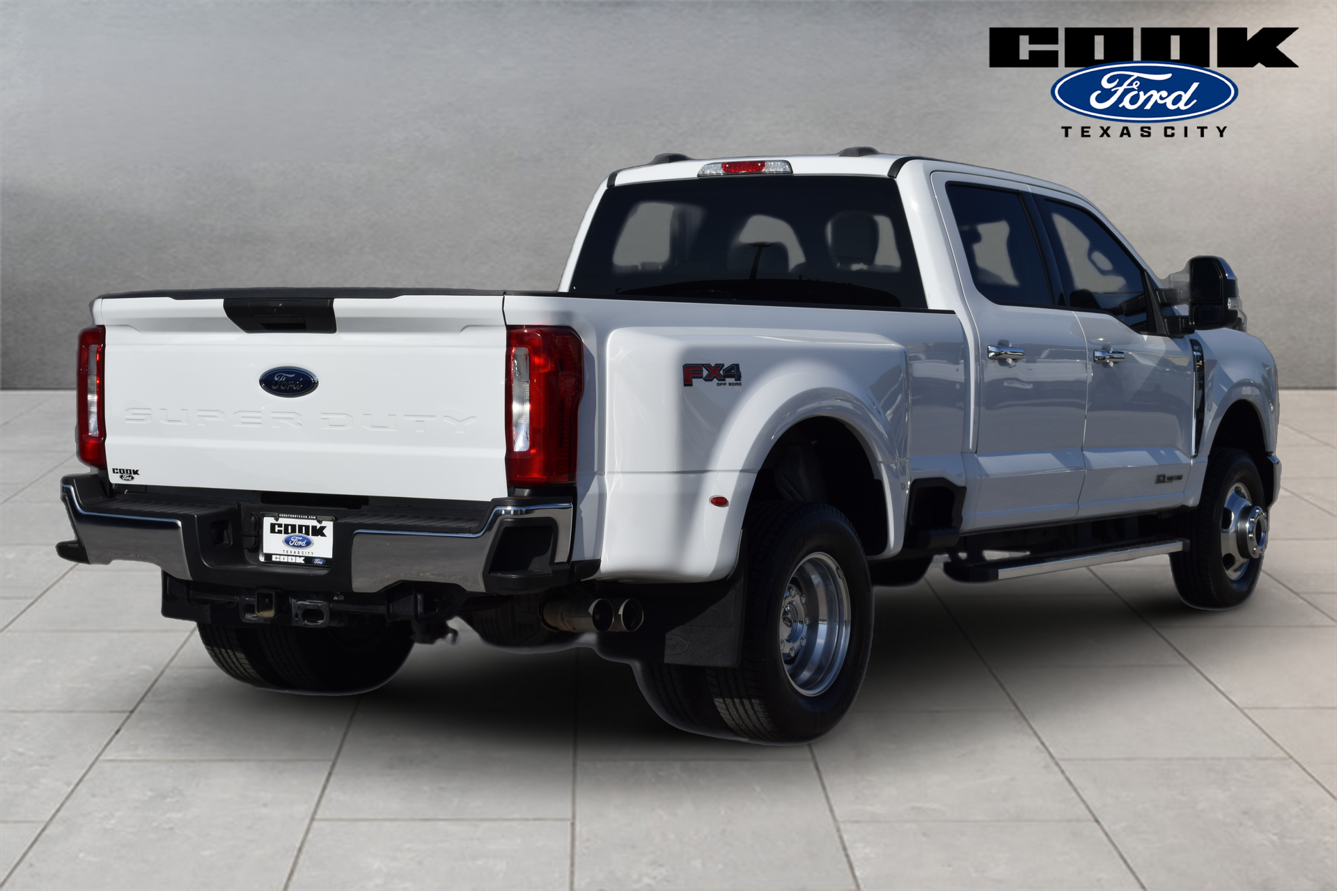 2024 Ford F-350SD XLT White at Central Houston Nissan