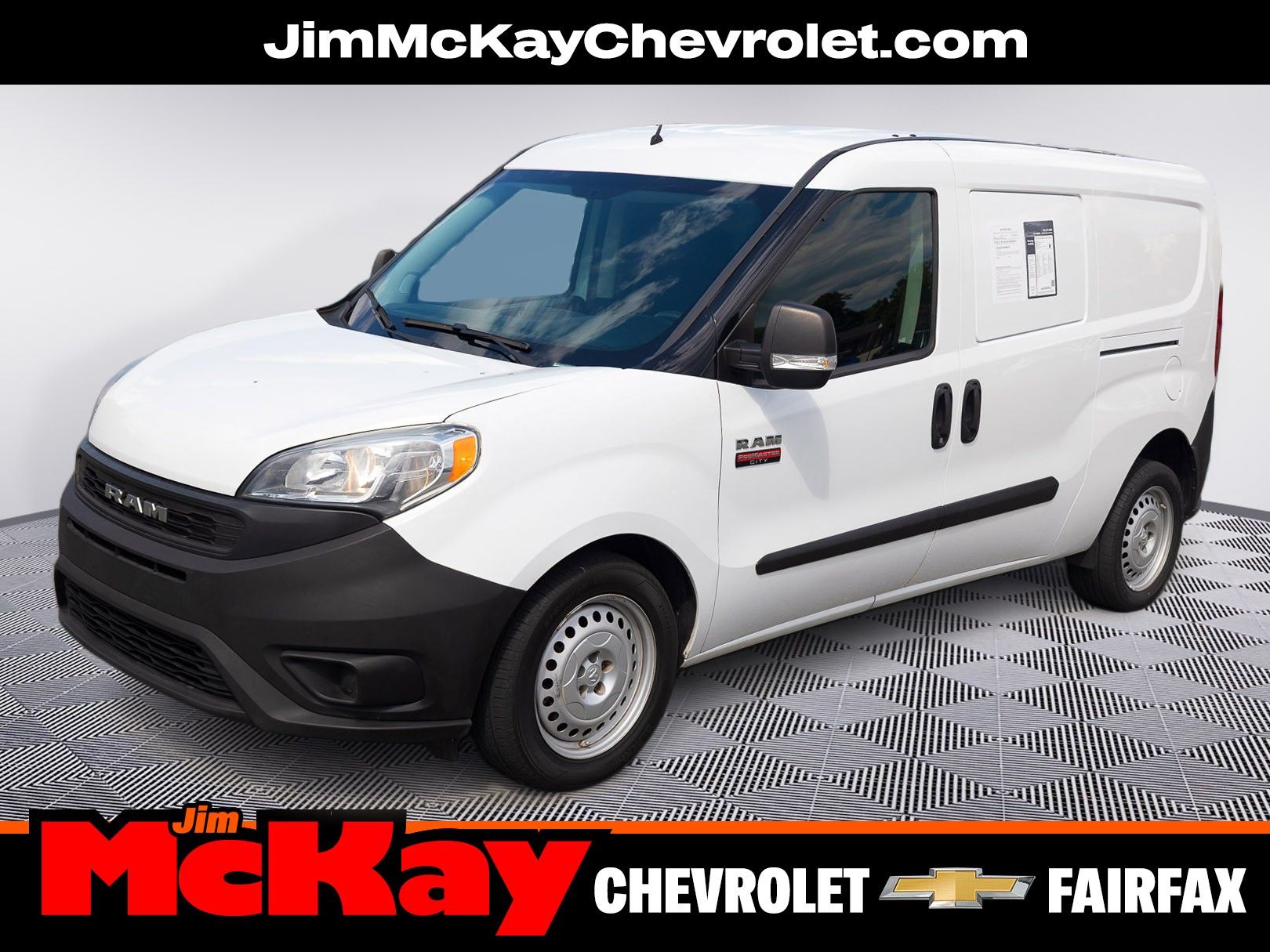 Bright White 2021 RAM ProMaster City Tradesman Cargo Van FWD Van Front-Wheel Drive 9-Speed Automatic