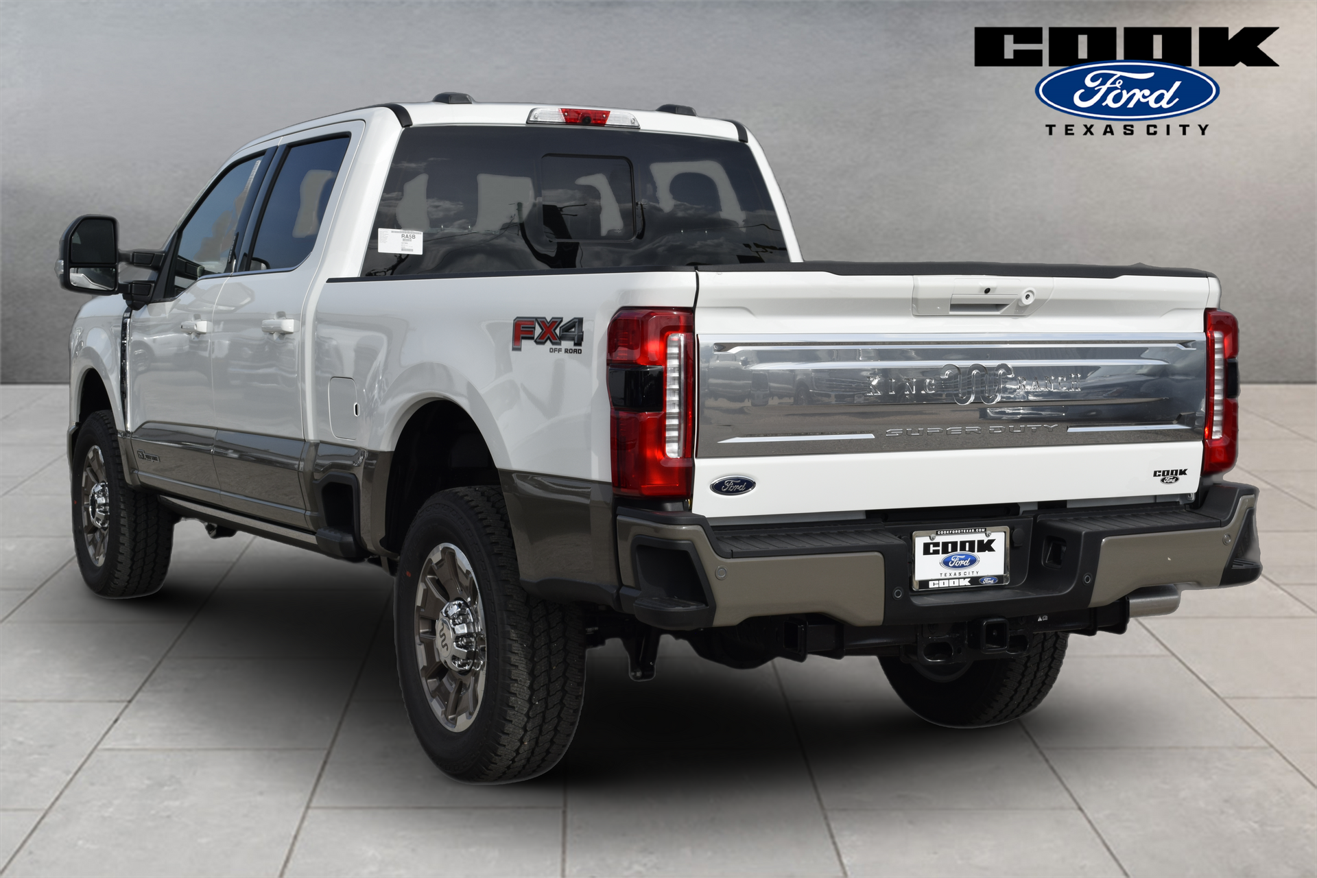 2026 Ford F-250SD King Ranch White at DeMontrond Gulf Freeway