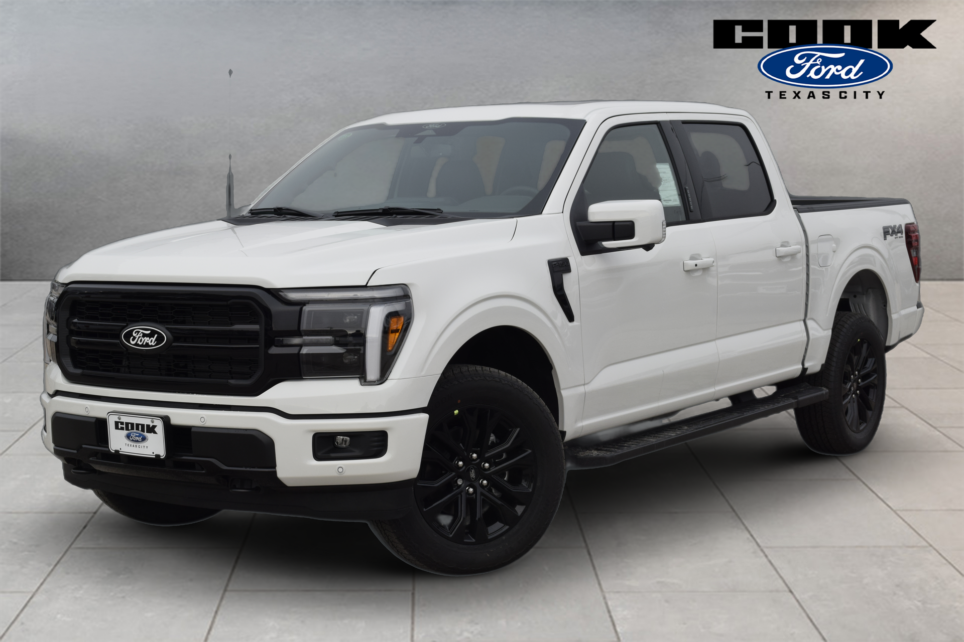 2026 Ford F-150 Lariat White at Cook Ford