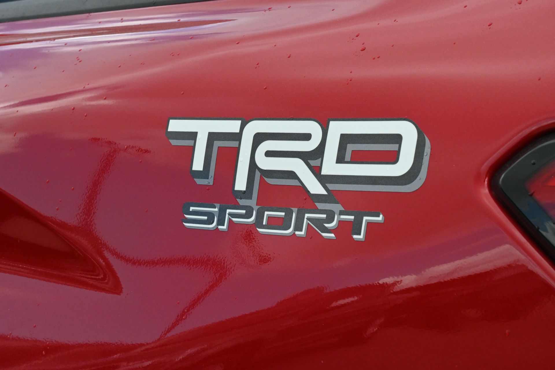 2025 Toyota Tacoma TRD Sport Red at Community Toyota