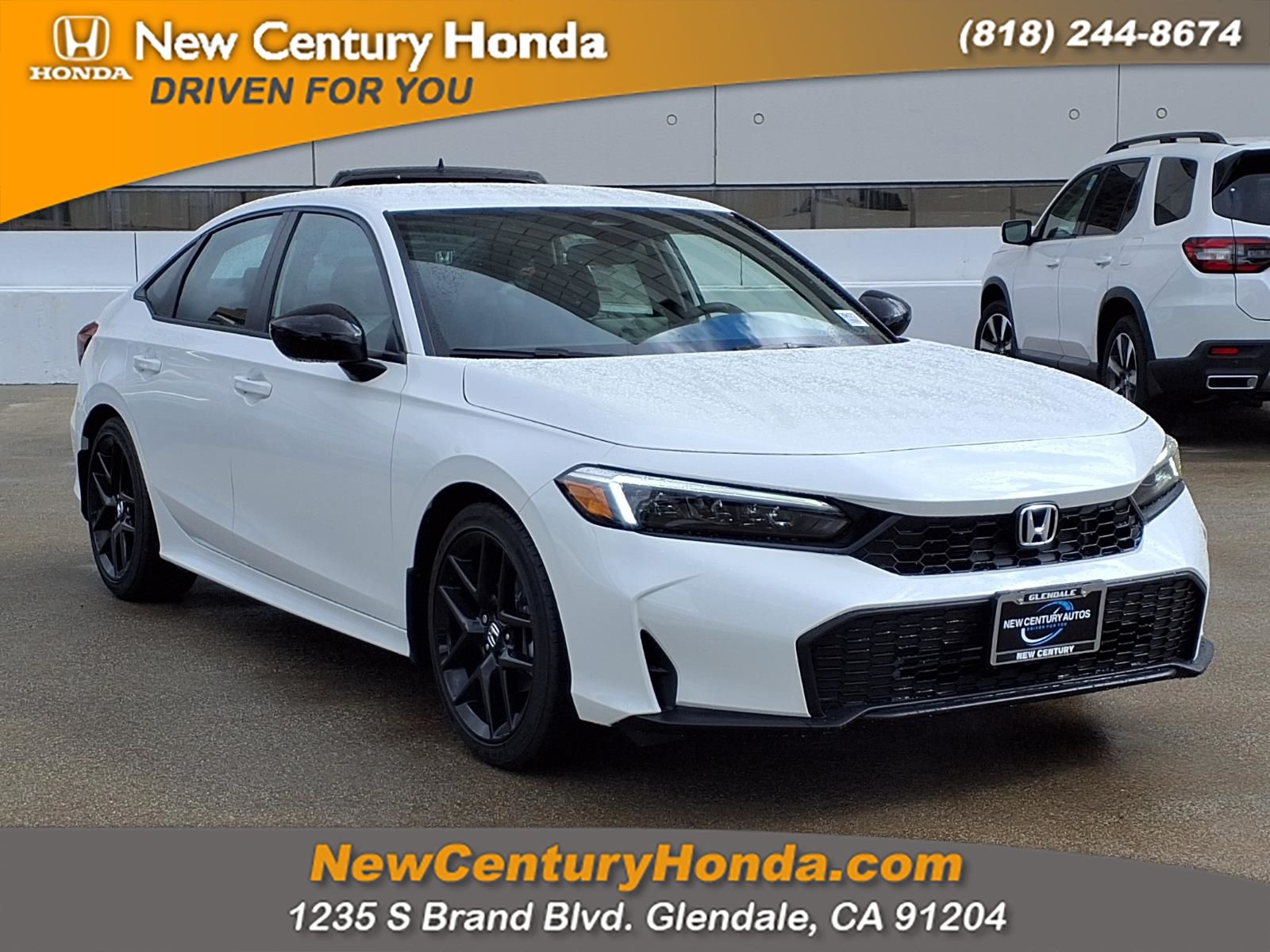 new 2026 Honda Civic car, priced at $28,345