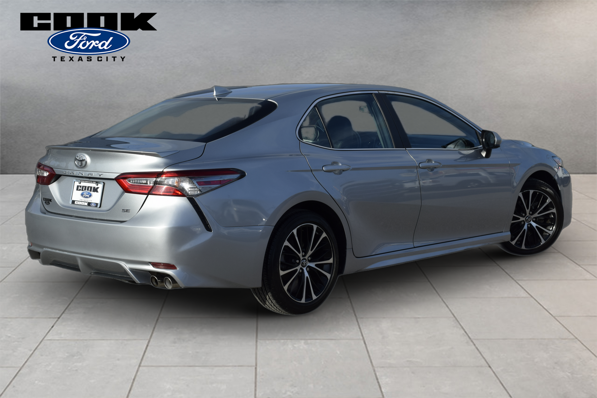 2019 Toyota Camry SE Silver at Don McGill Toyota