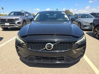 Black 2024 Volvo S60 B5 Core Dark Theme FWD Sedan Front-Wheel Drive Automatic