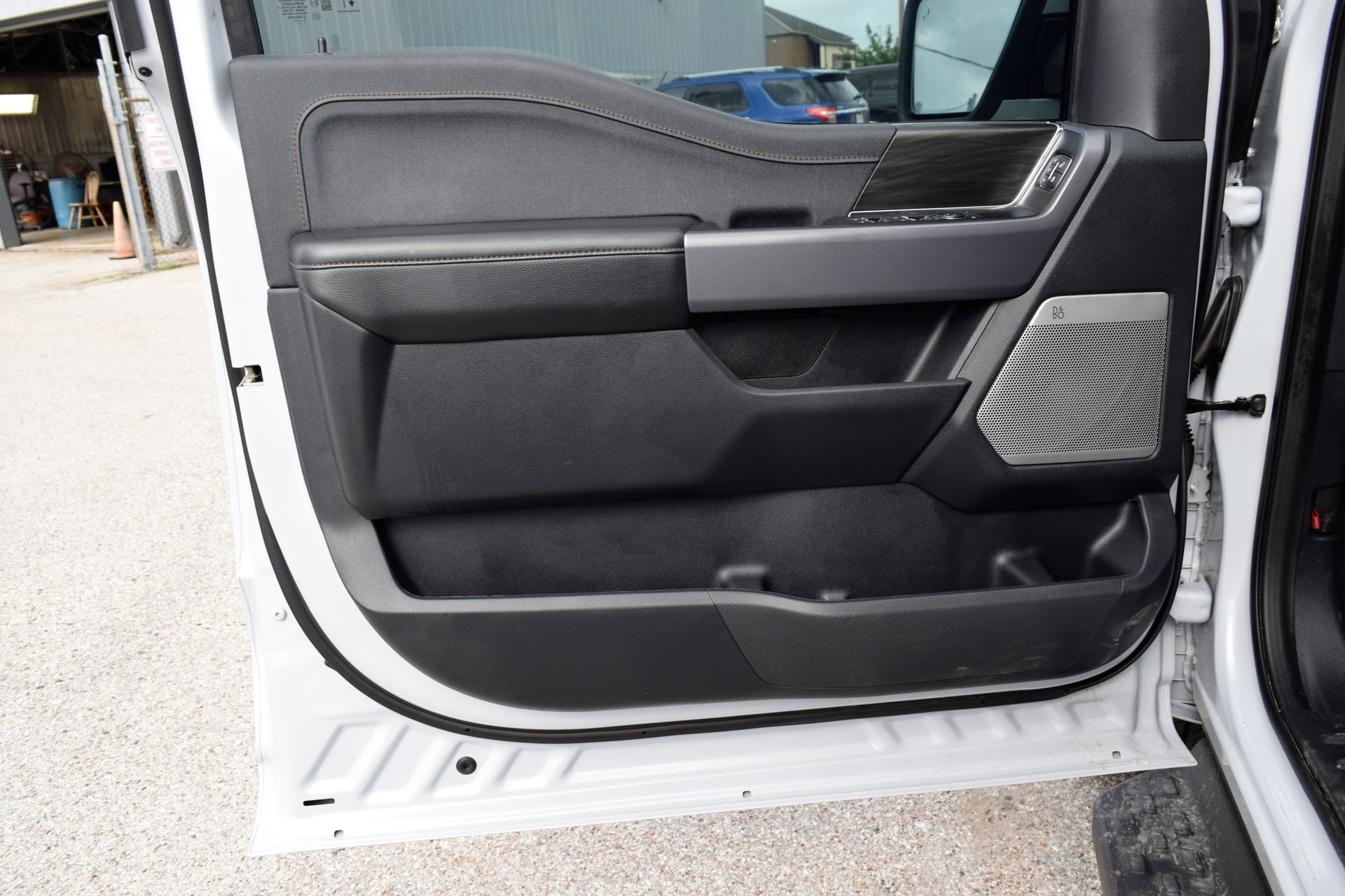 2025 Ford F-150 Lightning Lariat White at DeMontrond Ford