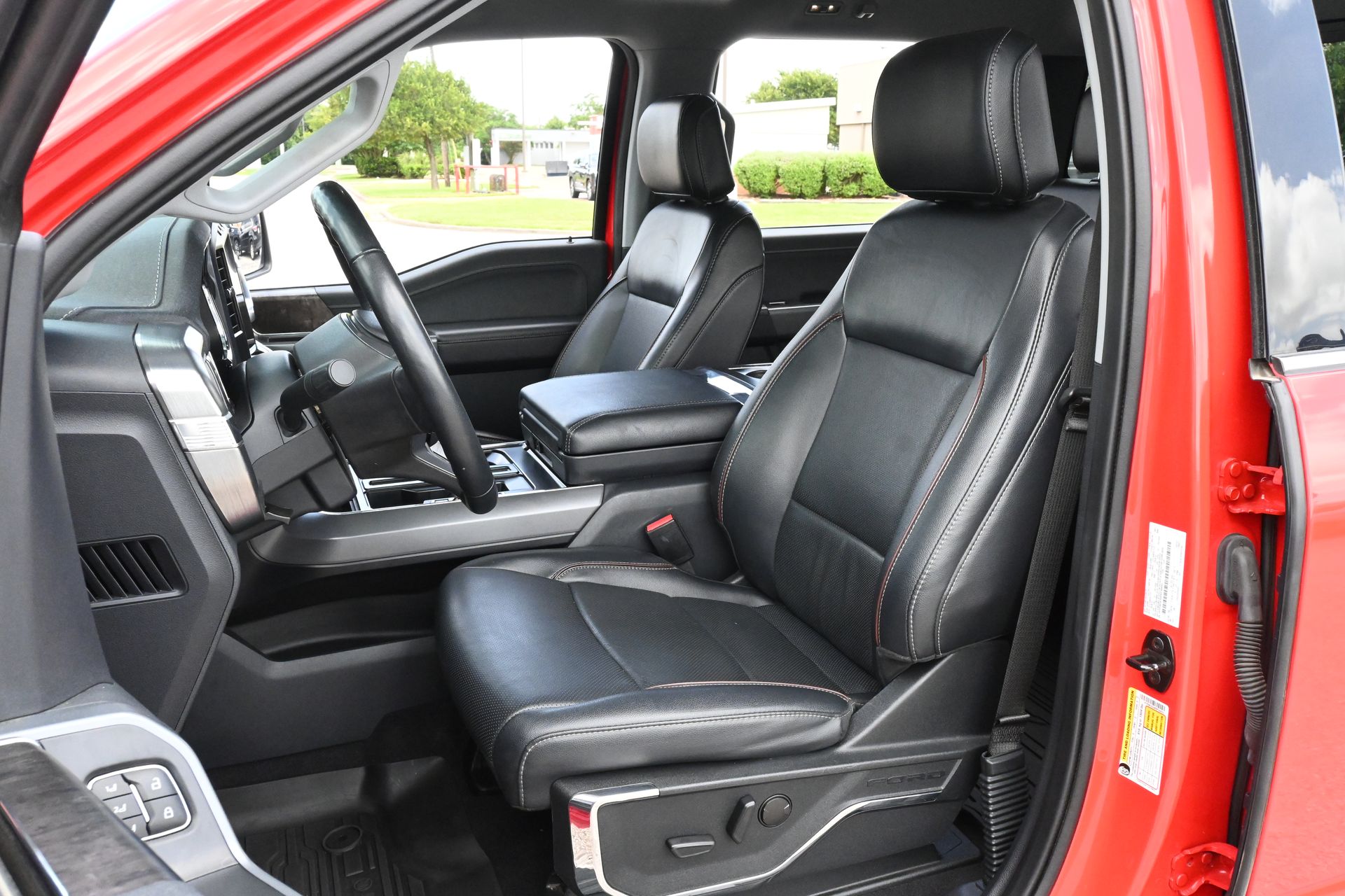 2023 Ford F-150 Lariat Red at EAG Ford Navasota