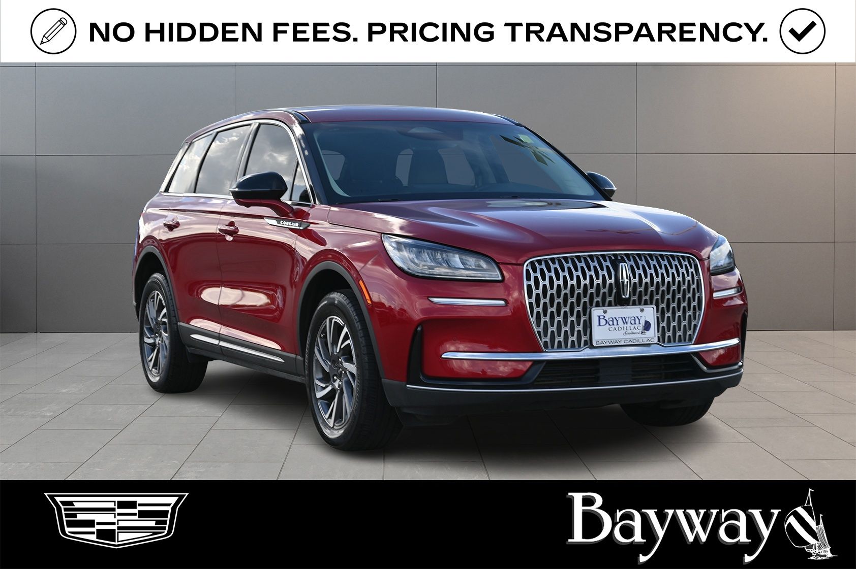 2024 Lincoln Corsair Premiere Red at Bayshore Chrysler Jeep Dodge Ram