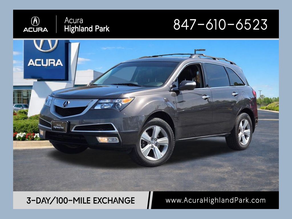 Grigio Metallic 2011 Acura MDX SH-AWD with Technology Package SUV / Crossover All-Wheel Drive 6-Speed Automatic