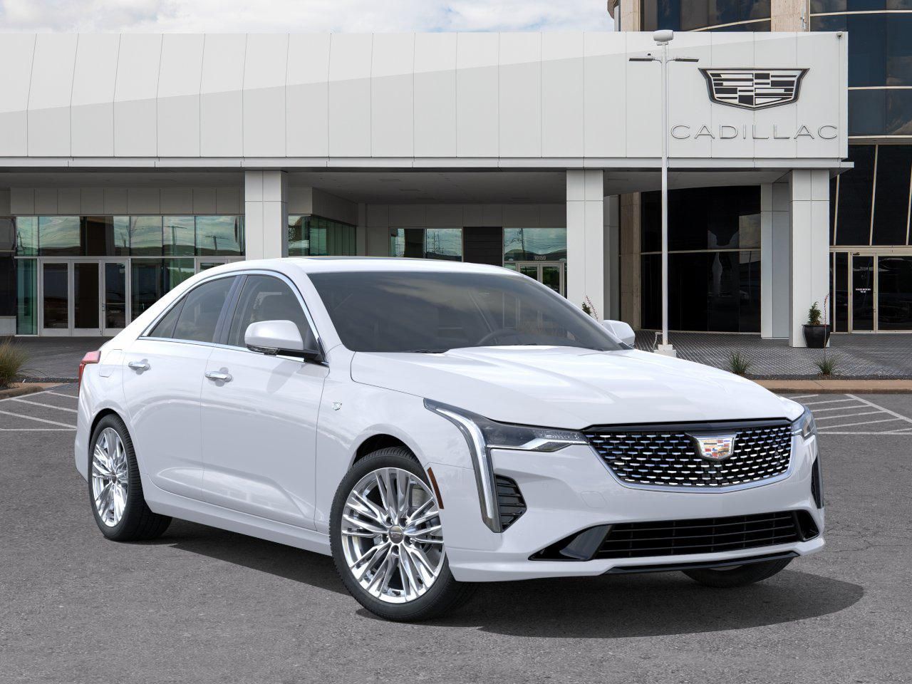 2026 Cadillac CT4 Premium Luxury White at Bayway Cadillac Southwest