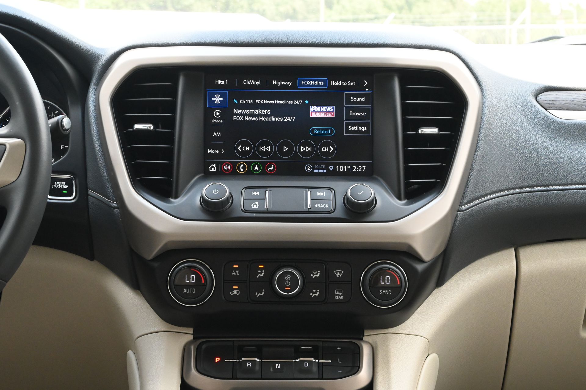 2023 GMC Acadia Denali White at Bayway Cadillac of The Woodlands