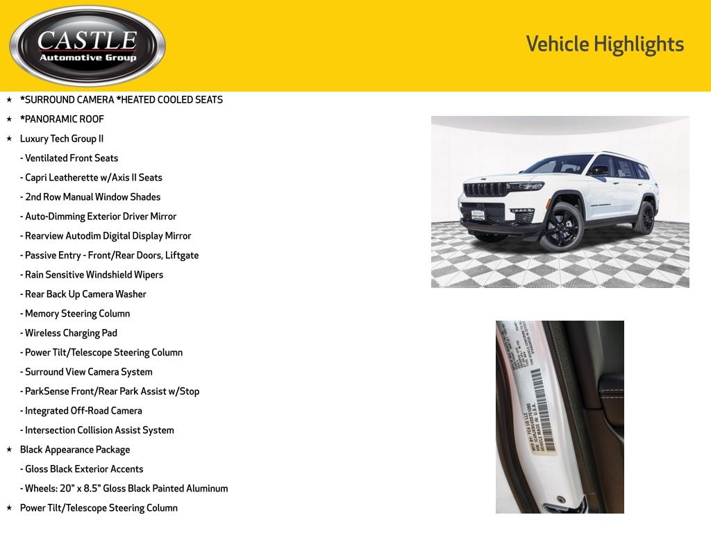 2025 JEEP GRAND CHEROKEE L - Image 3