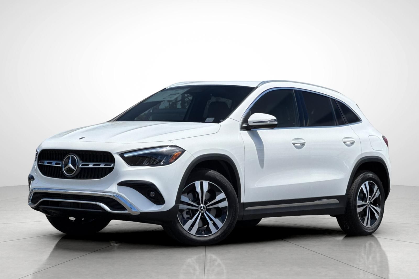 Polar White 2026 Mercedes-Benz GLA SUV / Crossover Front-Wheel Drive 8-Speed Dual Clutch