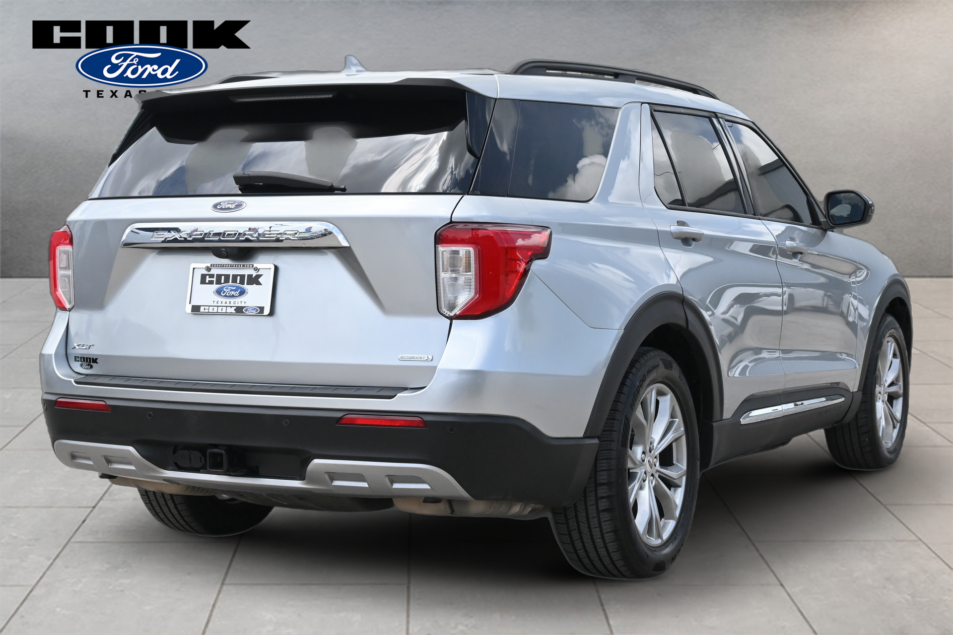 2020 Ford Explorer XLT Silver at Cook Ford