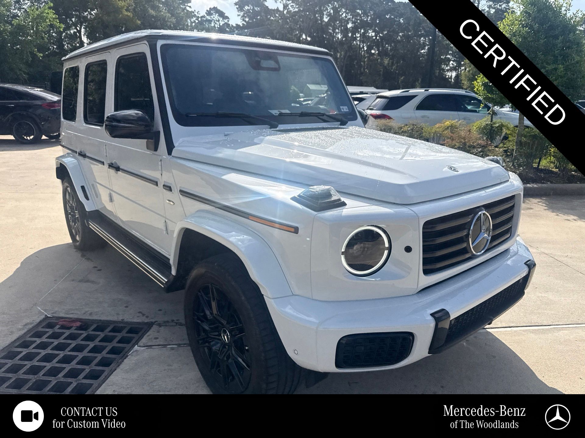 MANUFAKTUR Moonlight Whit 2025 Mercedes-Benz G-Class SUV / Crossover All-Wheel Drive 2-Speed Automatic