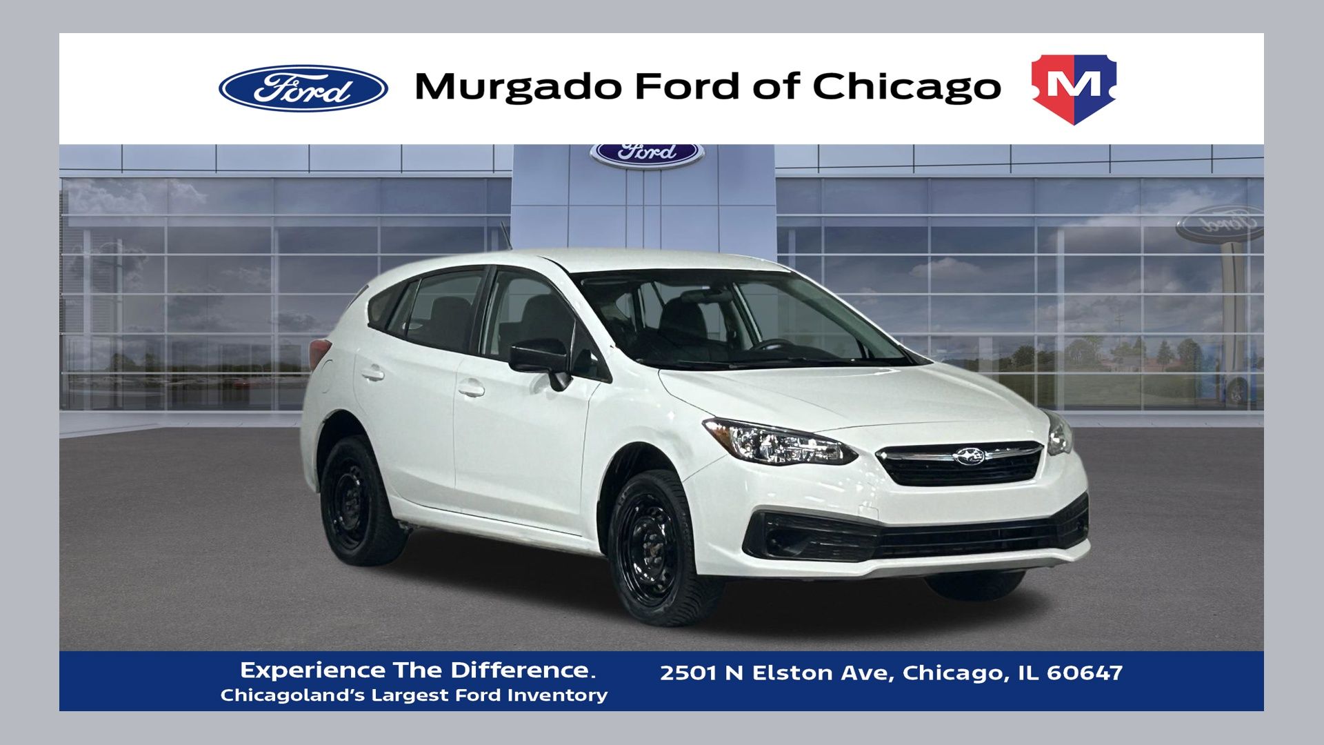 Crystal White Pearl 2022 Subaru Impreza Wagon All-Wheel Drive 5-Speed Manual