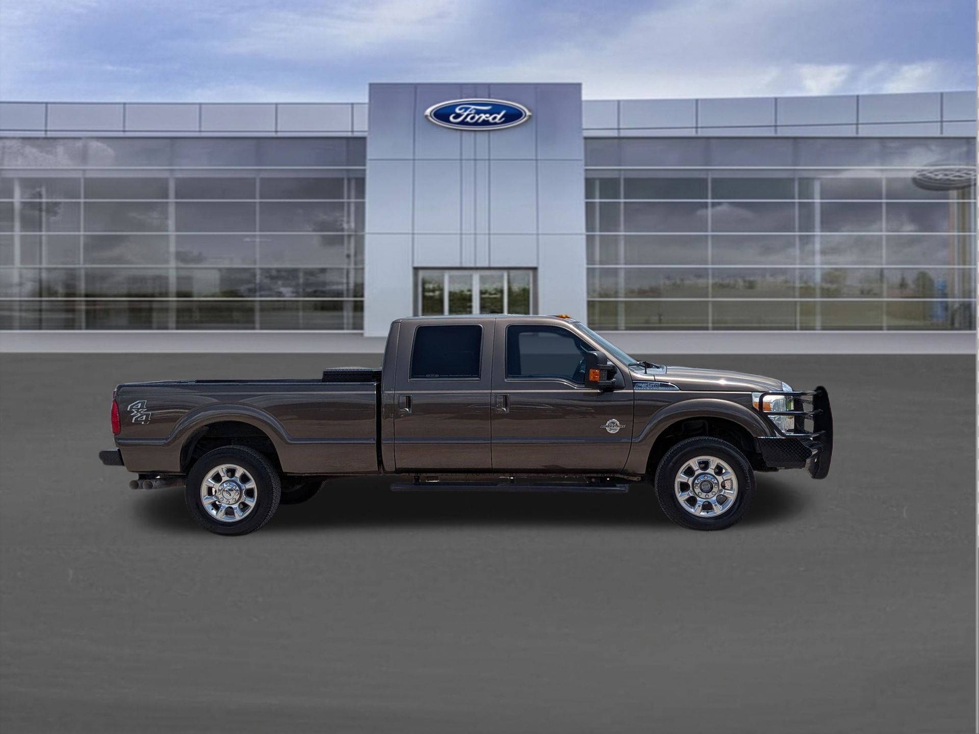 2016 Ford F-350SD Lariat Brown at Autostrade
