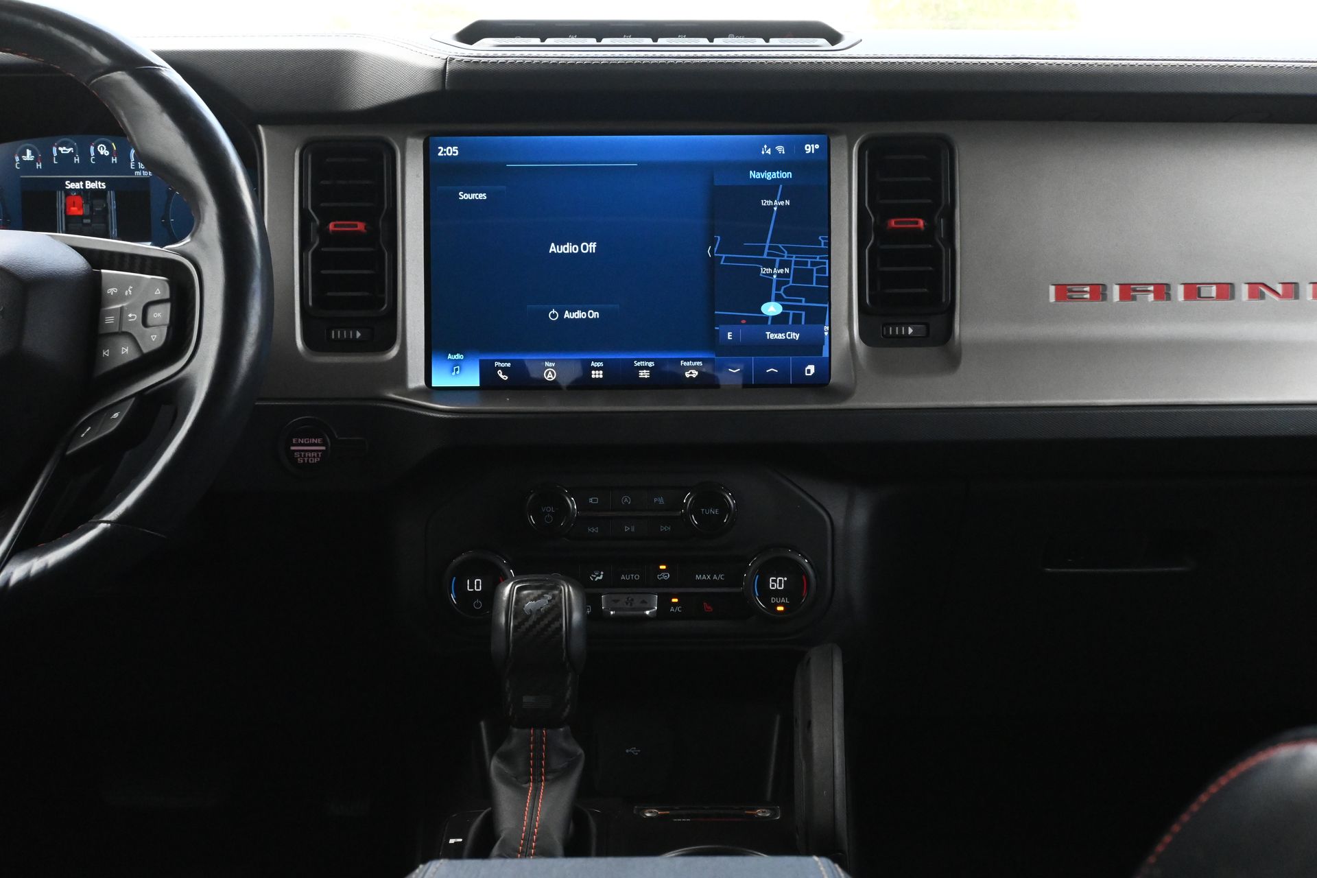 2024 Ford Bronco Raptor White at EAG Ford Navasota
