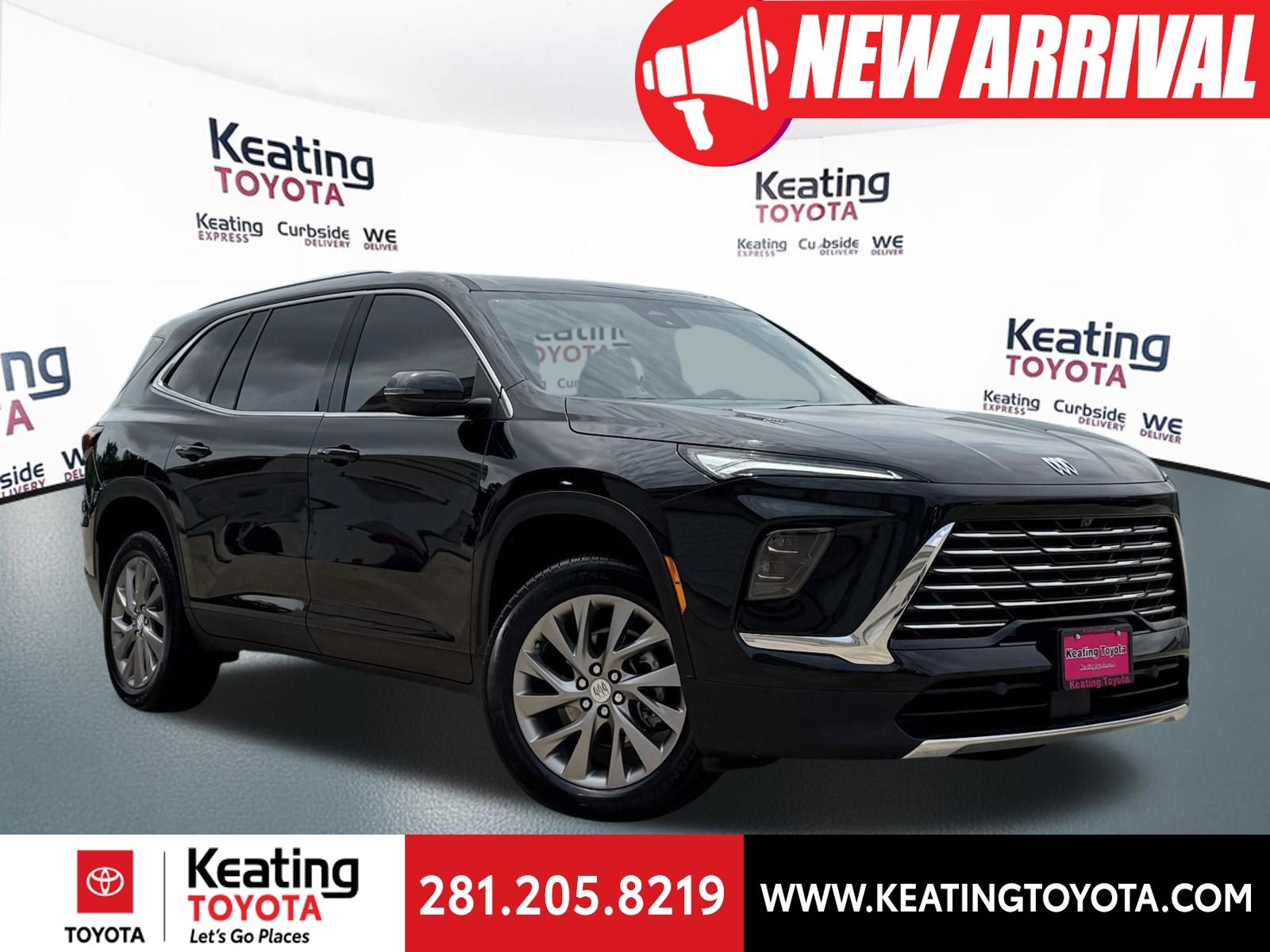 Black (Ebony Twilight Metallic) 2025 Buick Enclave Preferred FWD SUV / Crossover Front-Wheel Drive 8-Speed Automatic