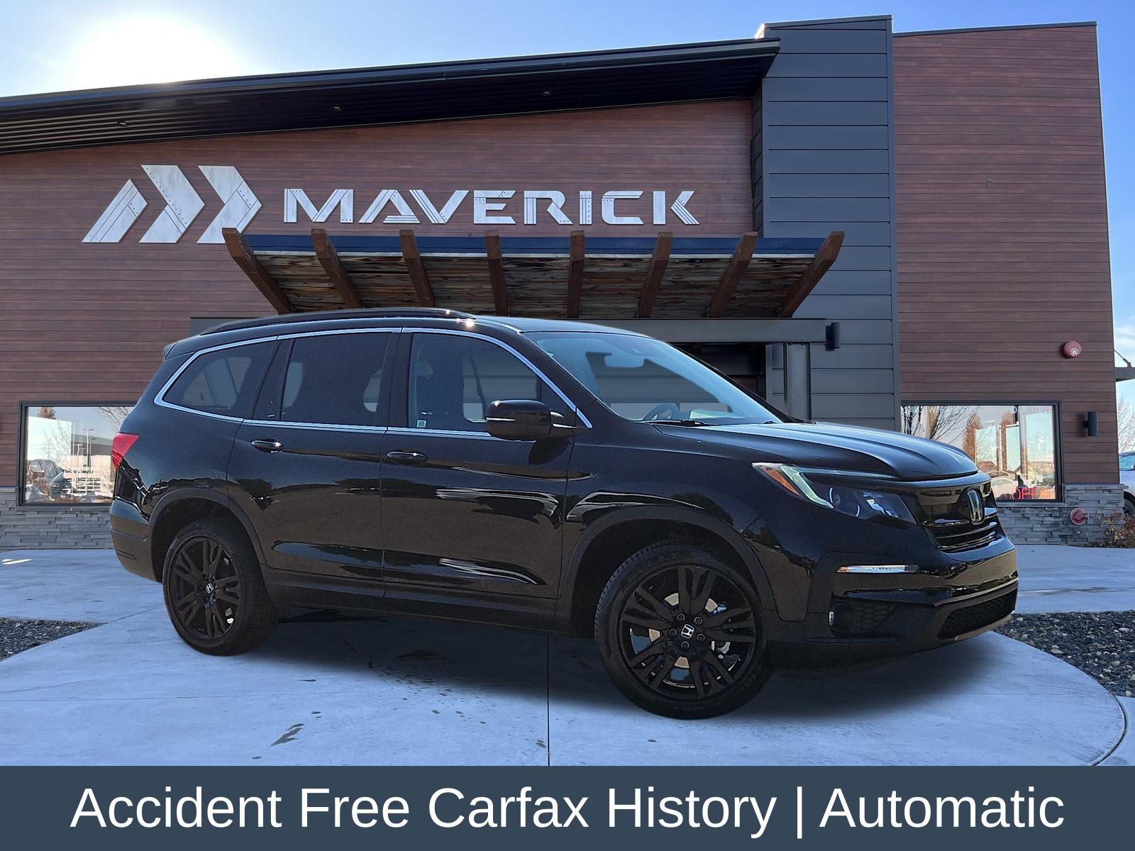 Crystal Black Pearl 2021 Honda Pilot SUV / Crossover All-Wheel Drive Automatic