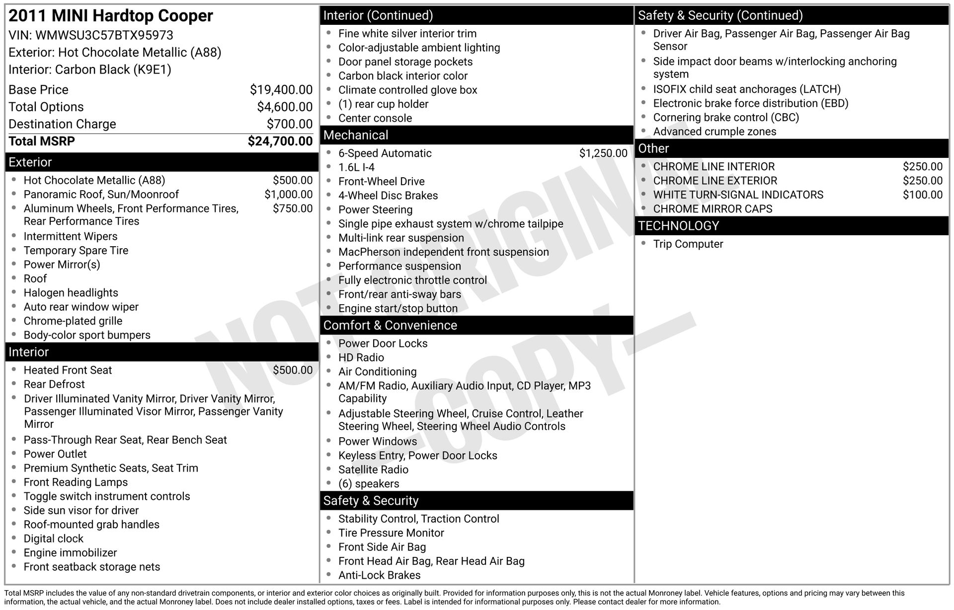 2011 MINI Cooper Base's photo