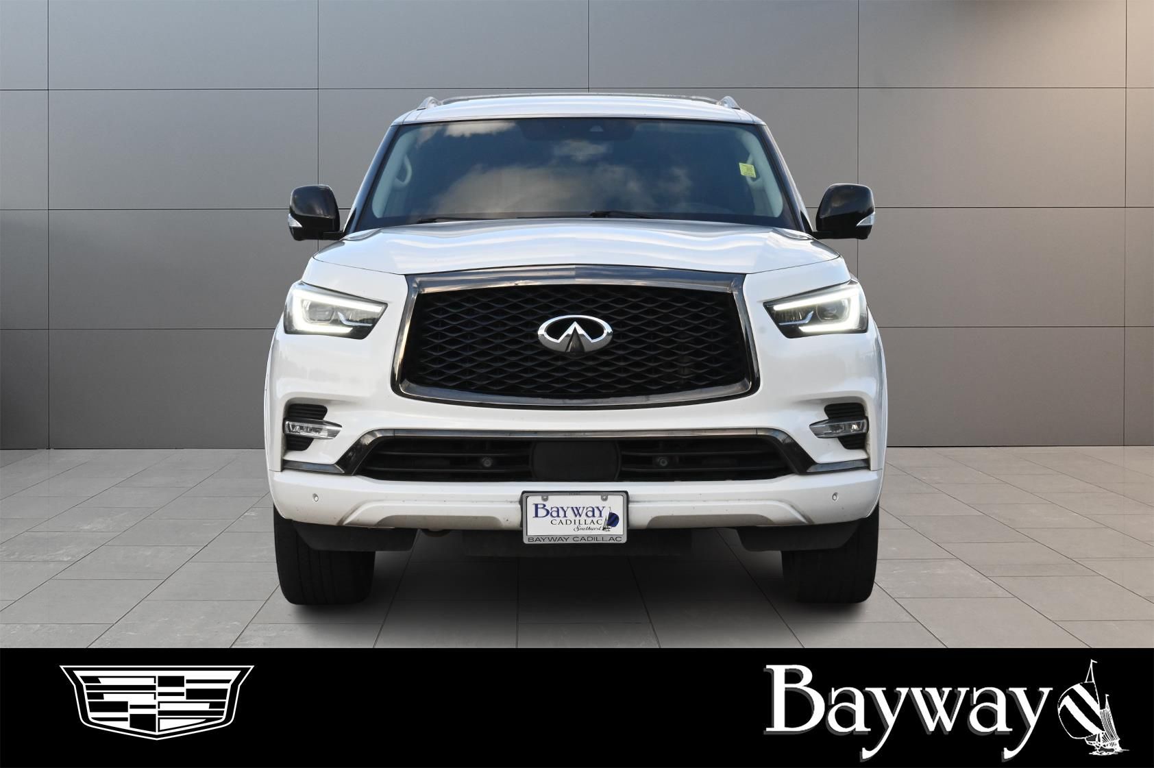 2021 INFINITI QX80 Premium Select White at Westside Lexus