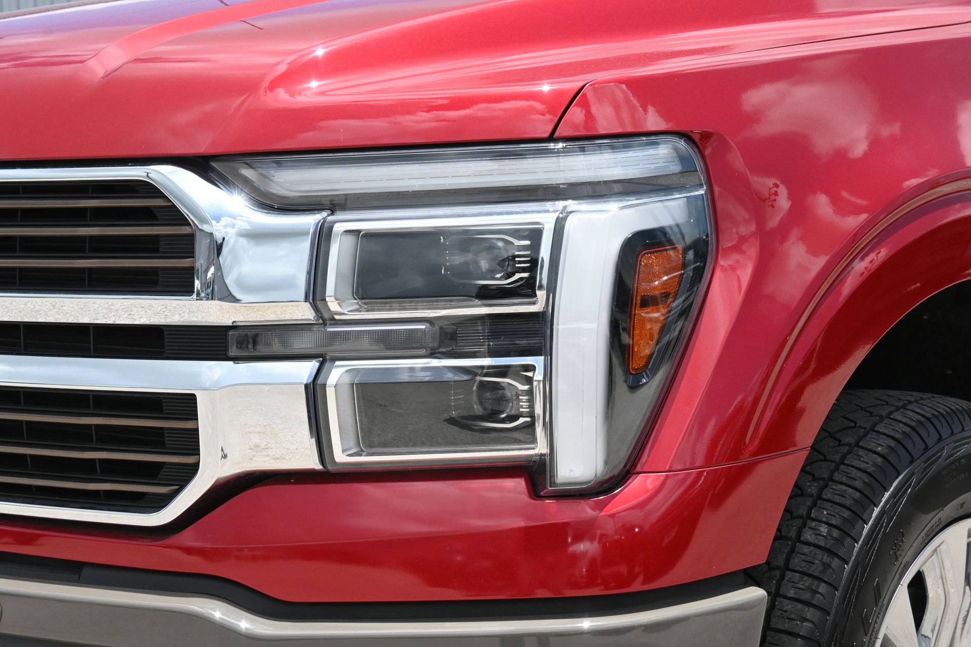 2025 Ford F-150 King Ranch Red at Classic Elite Chevrolet Hwy 6