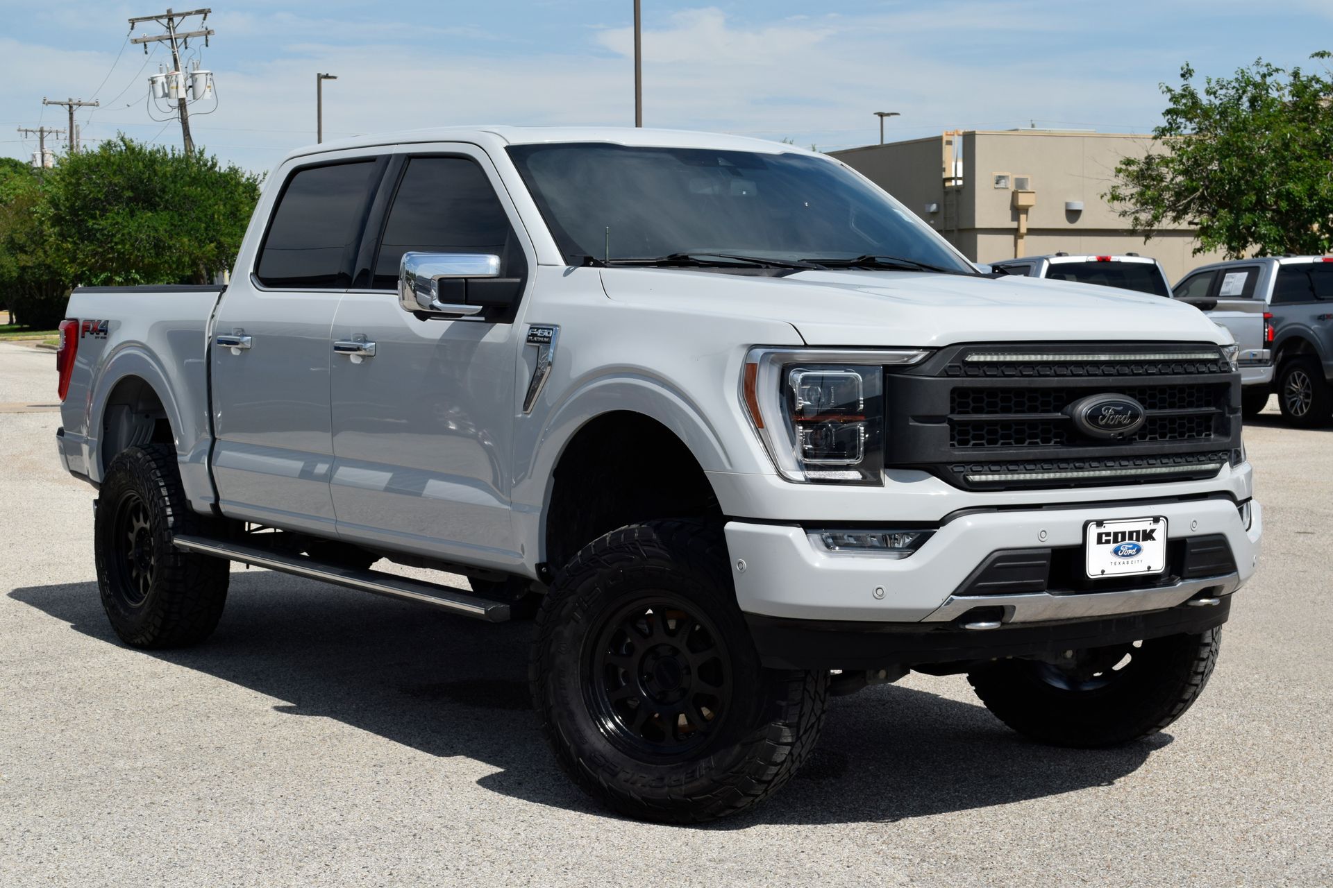 2023 Ford F-150 Platinum White at DeMontrond Ford