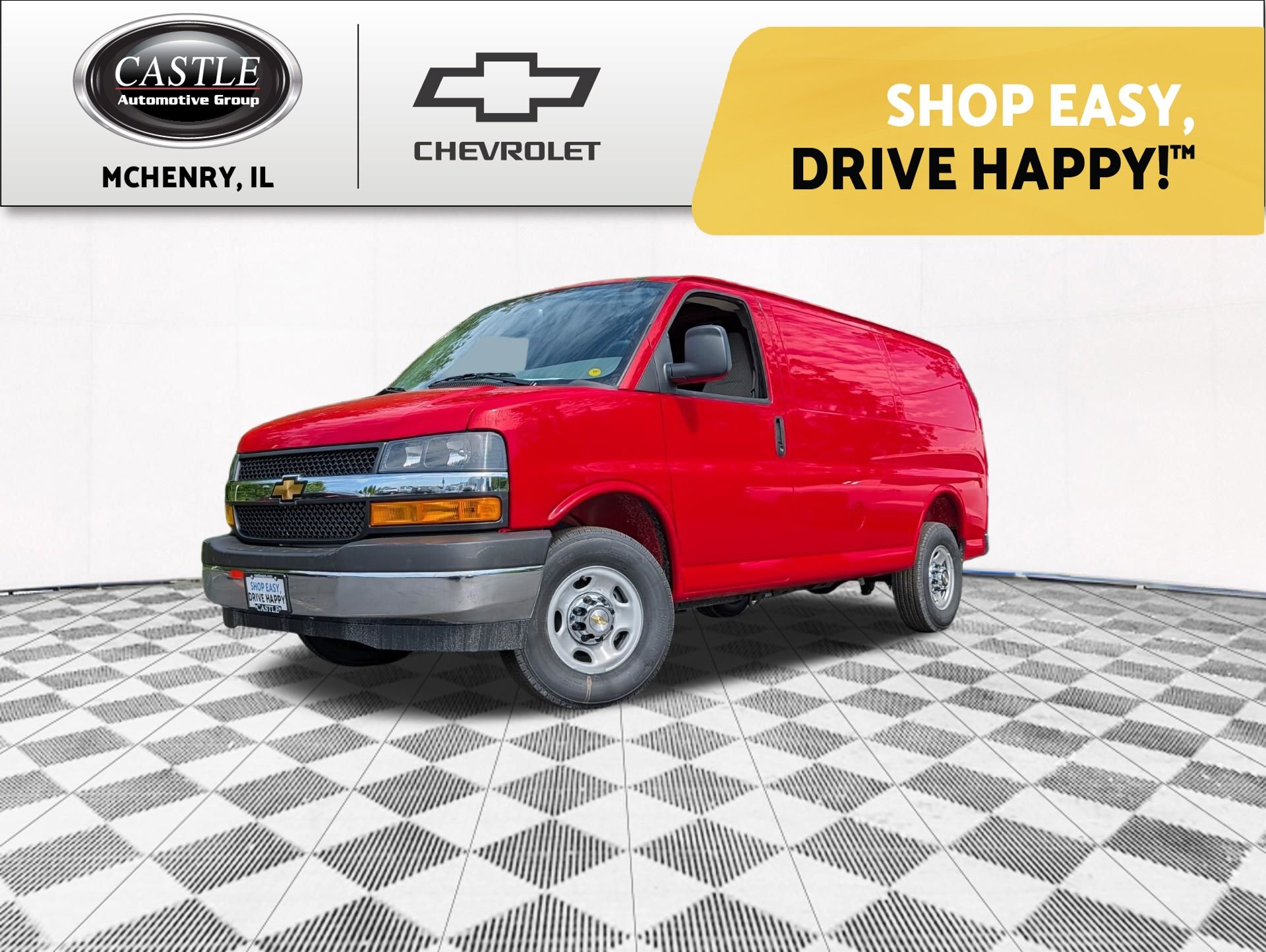 Red Hot 2026 Chevrolet Express Cargo 2500 RWD Van Rear-Wheel Drive