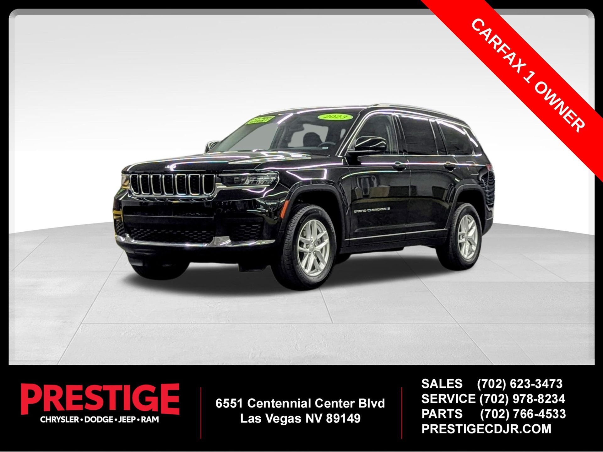 Diamond Black 2023 Jeep Grand Cherokee L SUV / Crossover 4X2 8-Speed Automatic