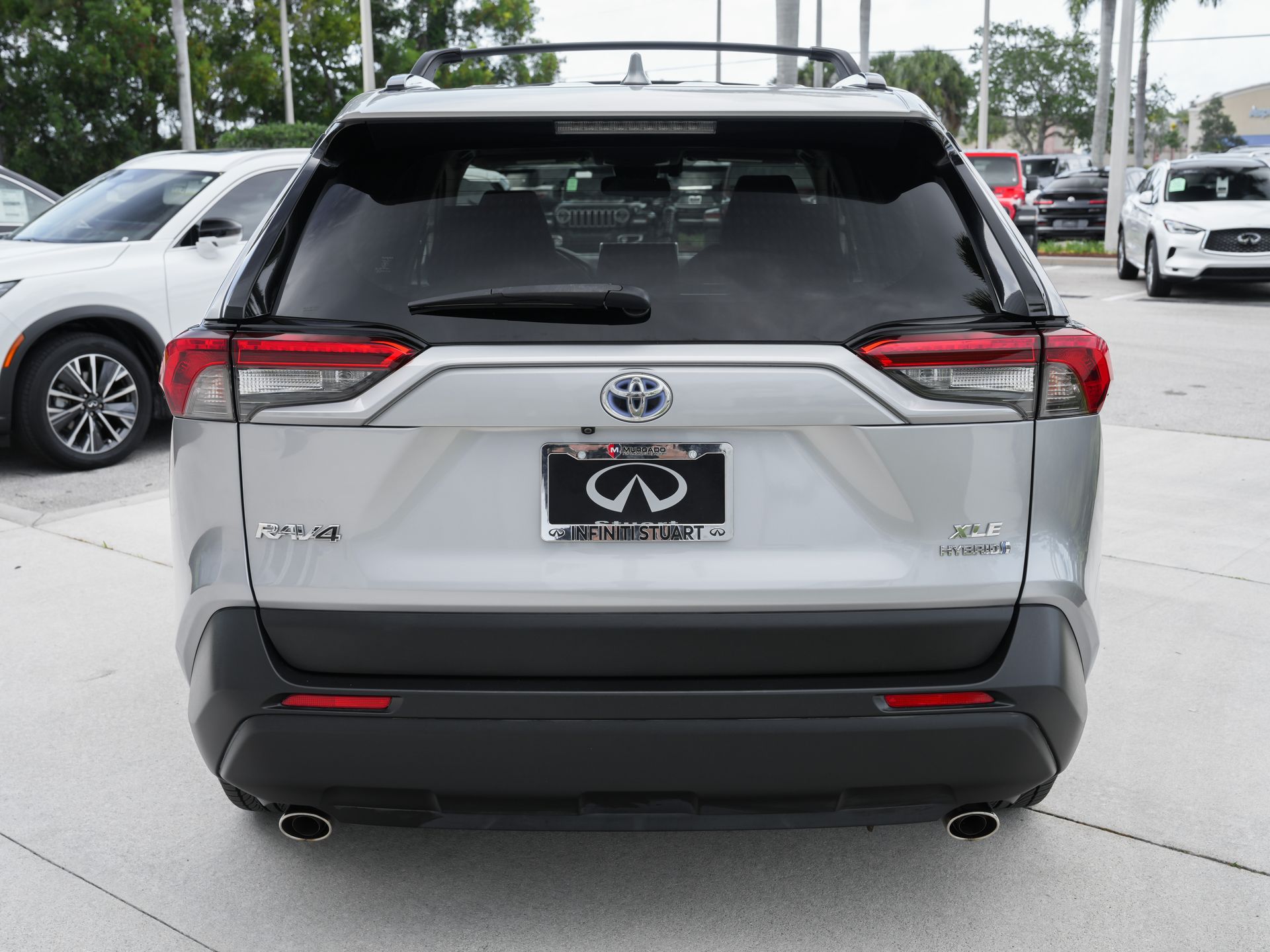used 2019 Toyota RAV4 Hybrid car, priced at $23,750