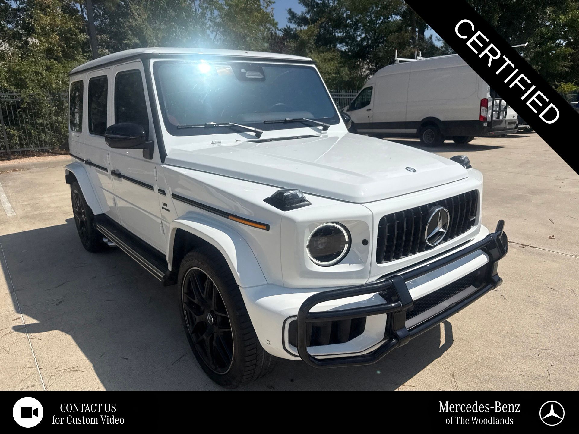Polar White 2026 Mercedes-Benz G-Class SUV / Crossover All-Wheel Drive 9-Speed Automatic