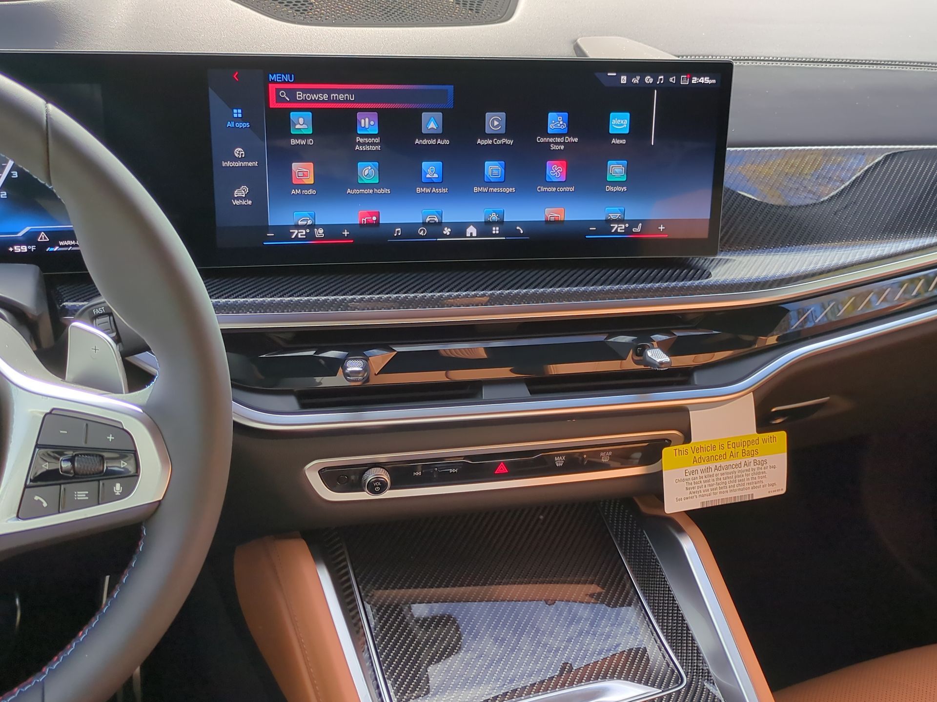 new 2026 BMW X6 car, priced at $107,875