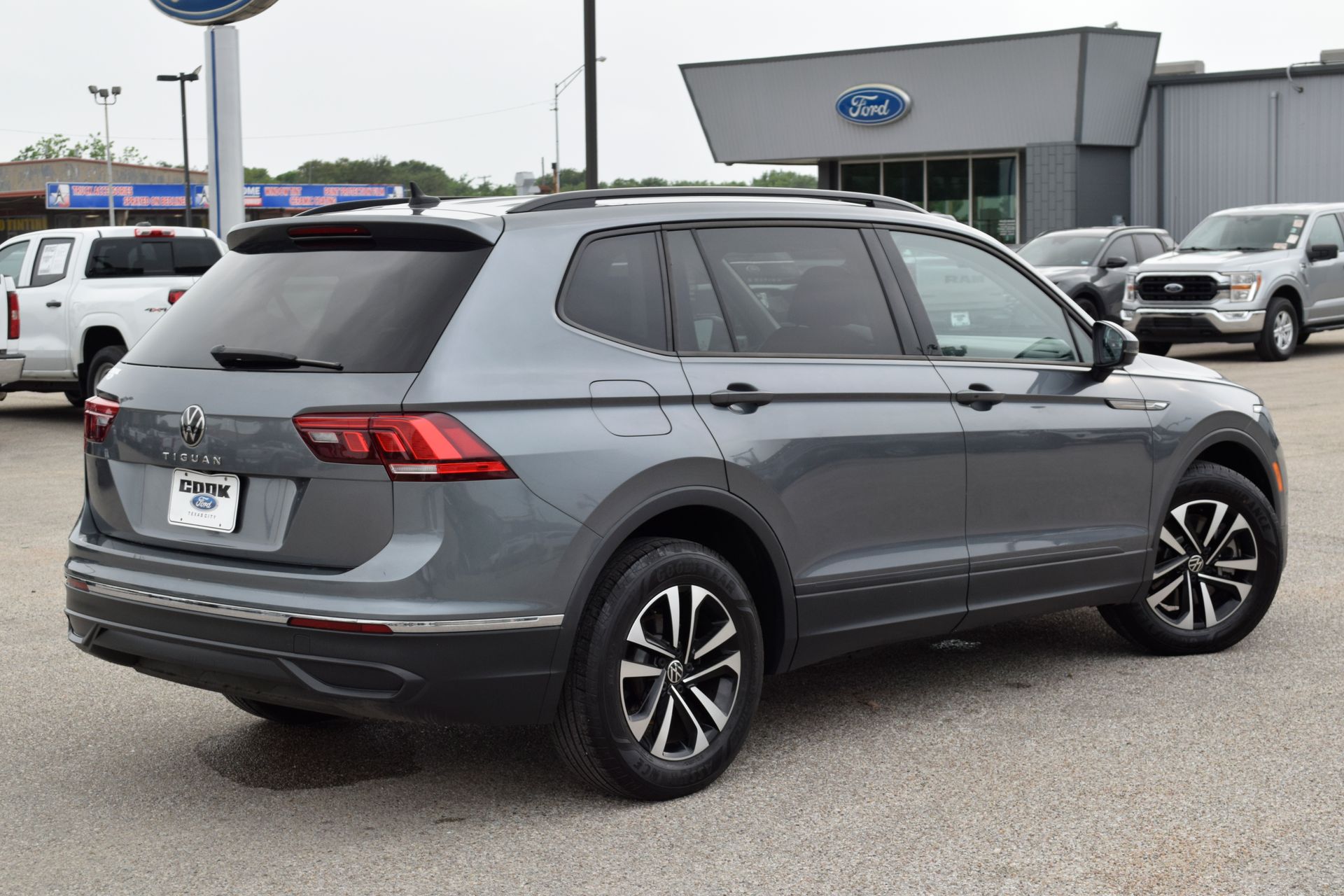 2023 Volkswagen Tiguan 2.0T S Gray at Texan Dodge Chrysler Jeep Ram