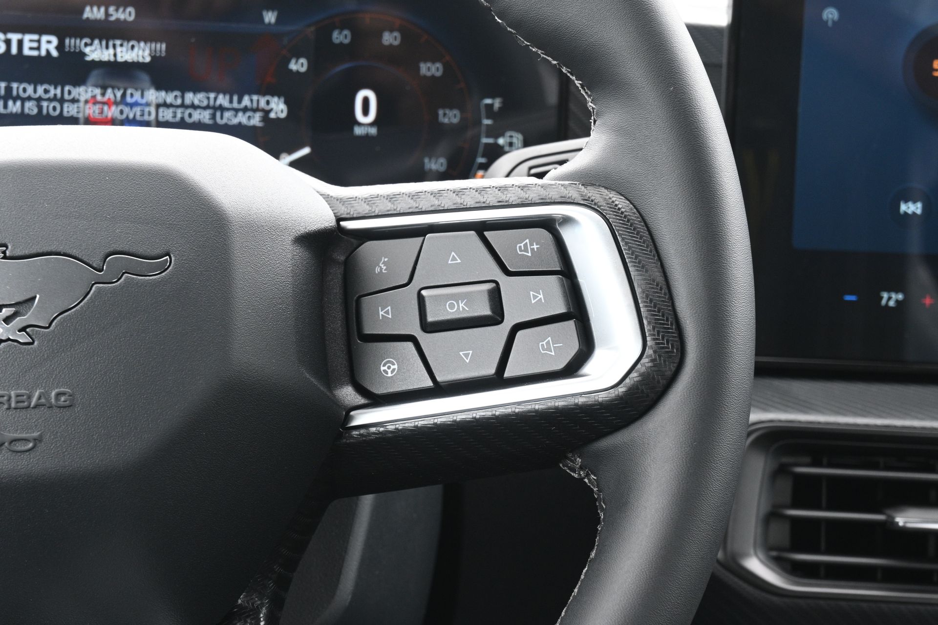 2026 Ford Mustang EcoBoost White at Wharton Ford