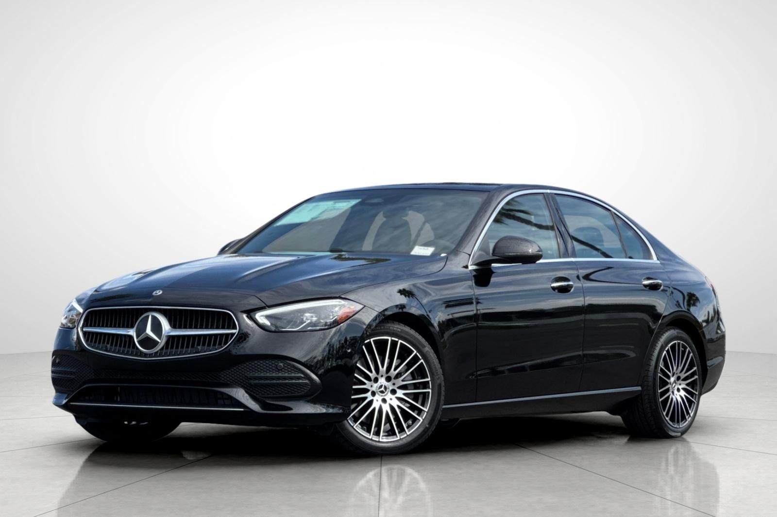 Black 2026 Mercedes-Benz C-Class Sedan Rear-Wheel Drive 9-Speed Automatic
