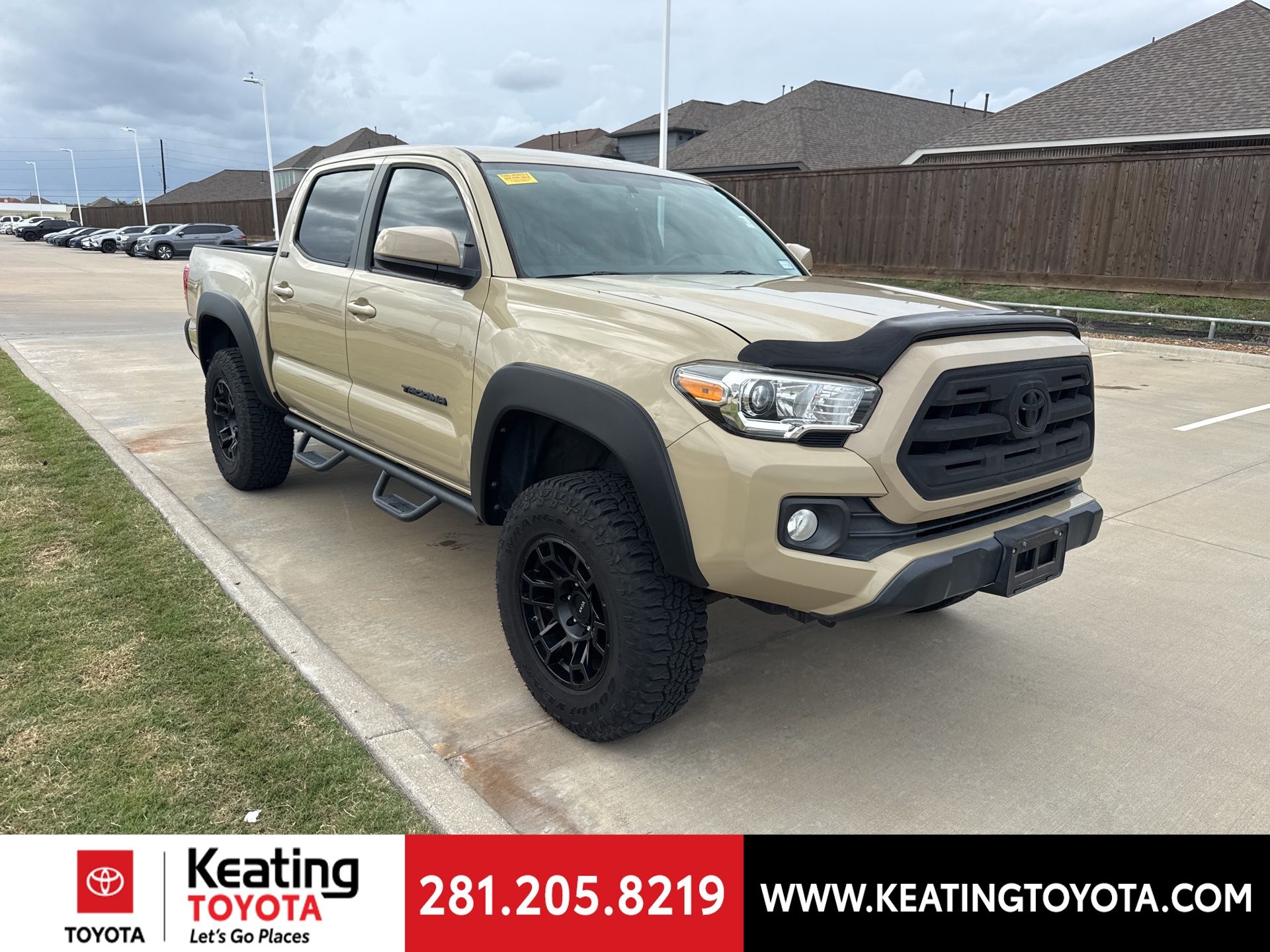 Quicksand 2017 Toyota Tacoma SR5 V6 Double Cab RWD Pickup Truck 4X2 6-Speed Automatic