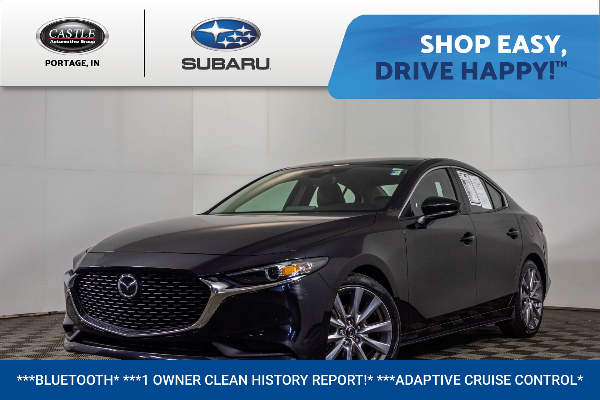 Jet Black Mica 2020 Mazda MAZDA3 Sedan Front-Wheel Drive 6-Speed Automatic